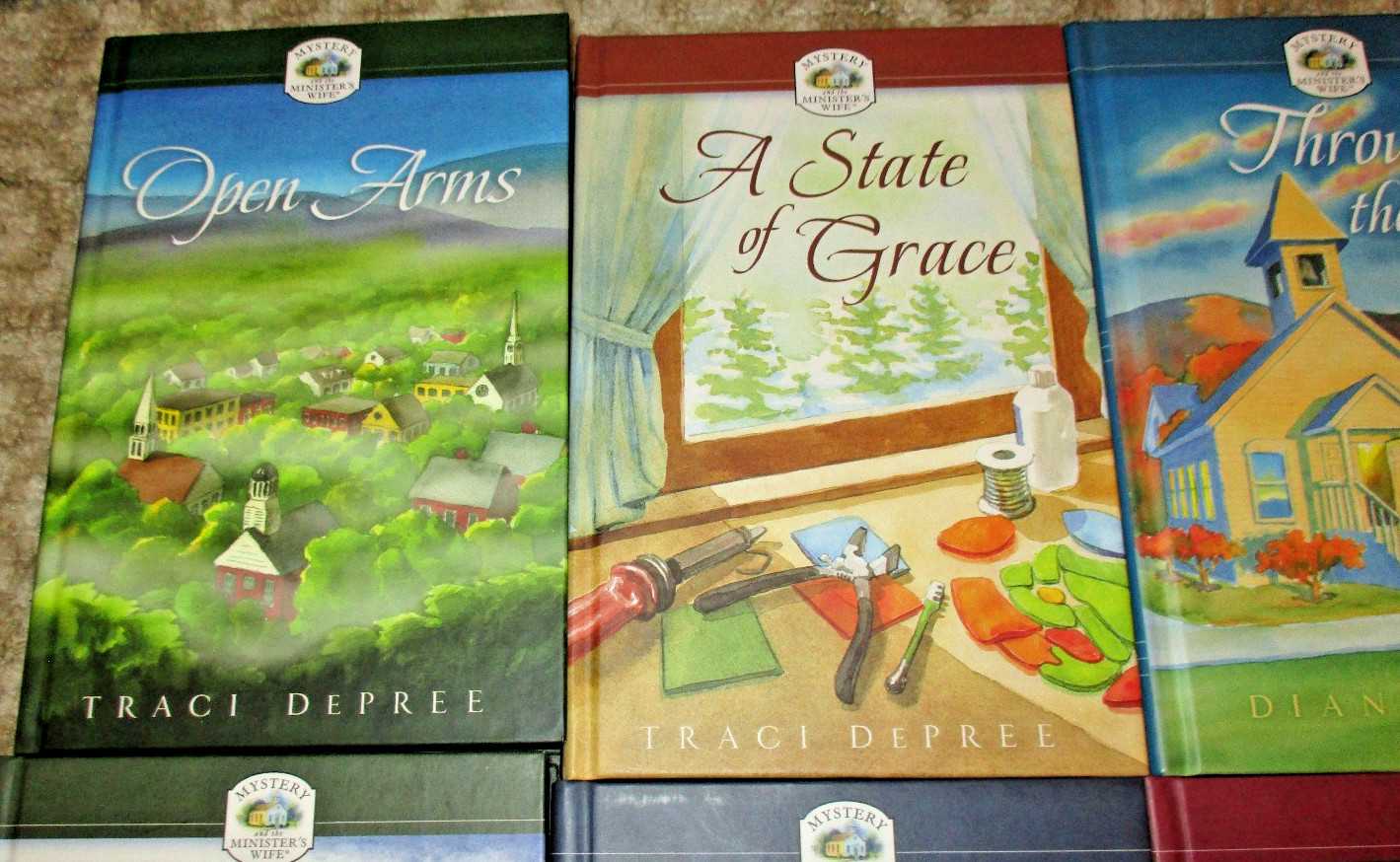 Guideposts Mystery and the Minister’s Wife HC Books Lot of 10