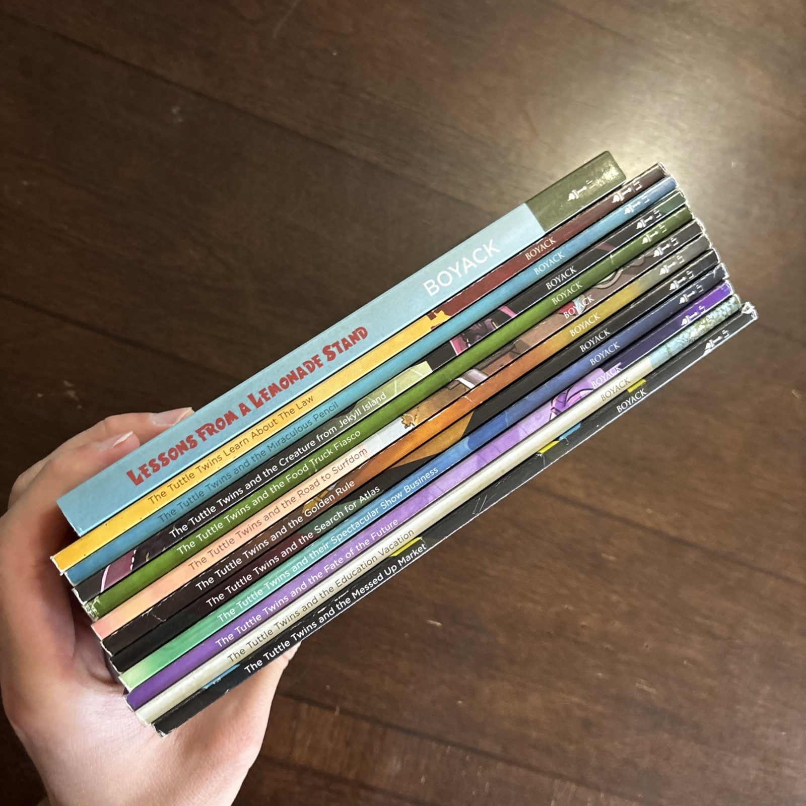 Lot 12 Tuttle Twins Vol. 1-11 + Lemonade Stand Connor Boyack Paperback Most VG