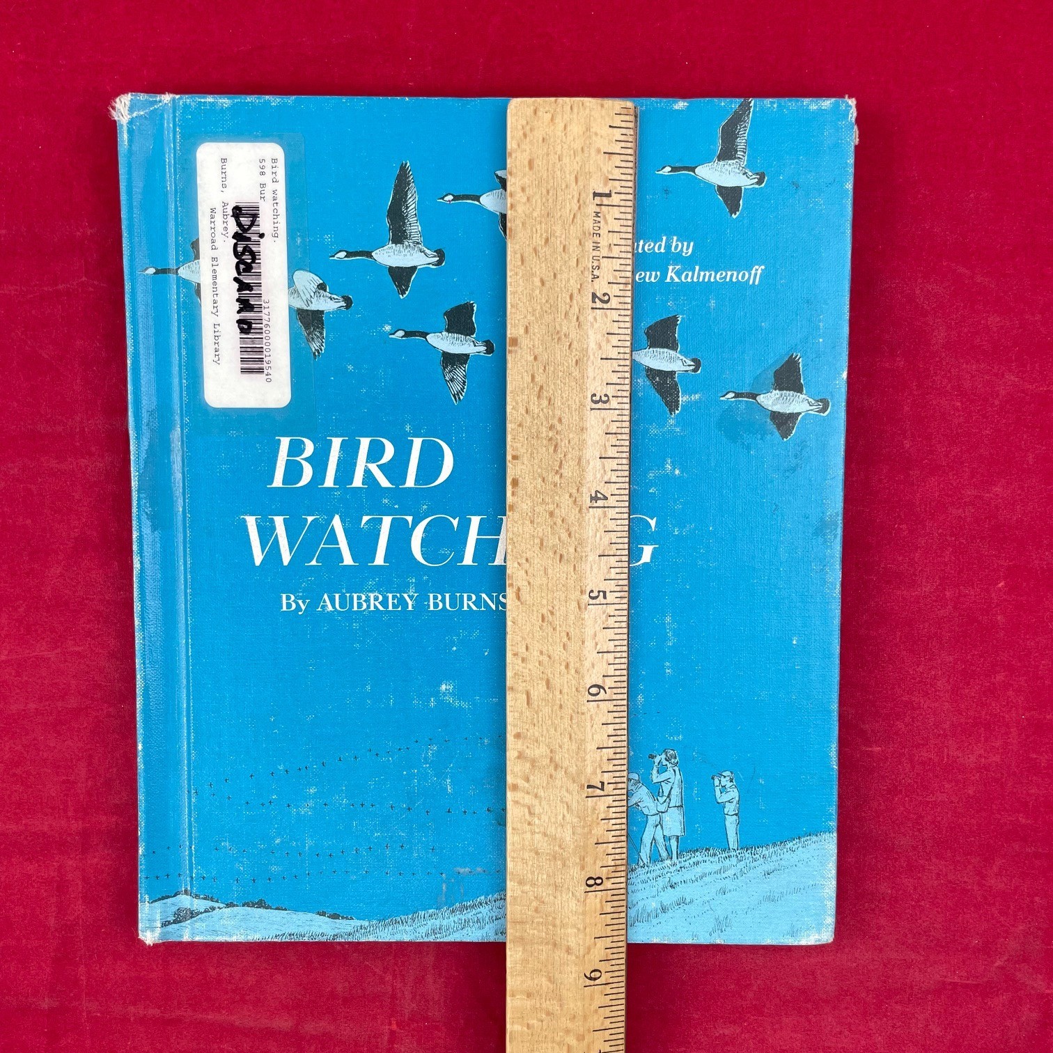 Vintage 1968 Bird Watching Aubrey Burns Hardcover Book – Discard