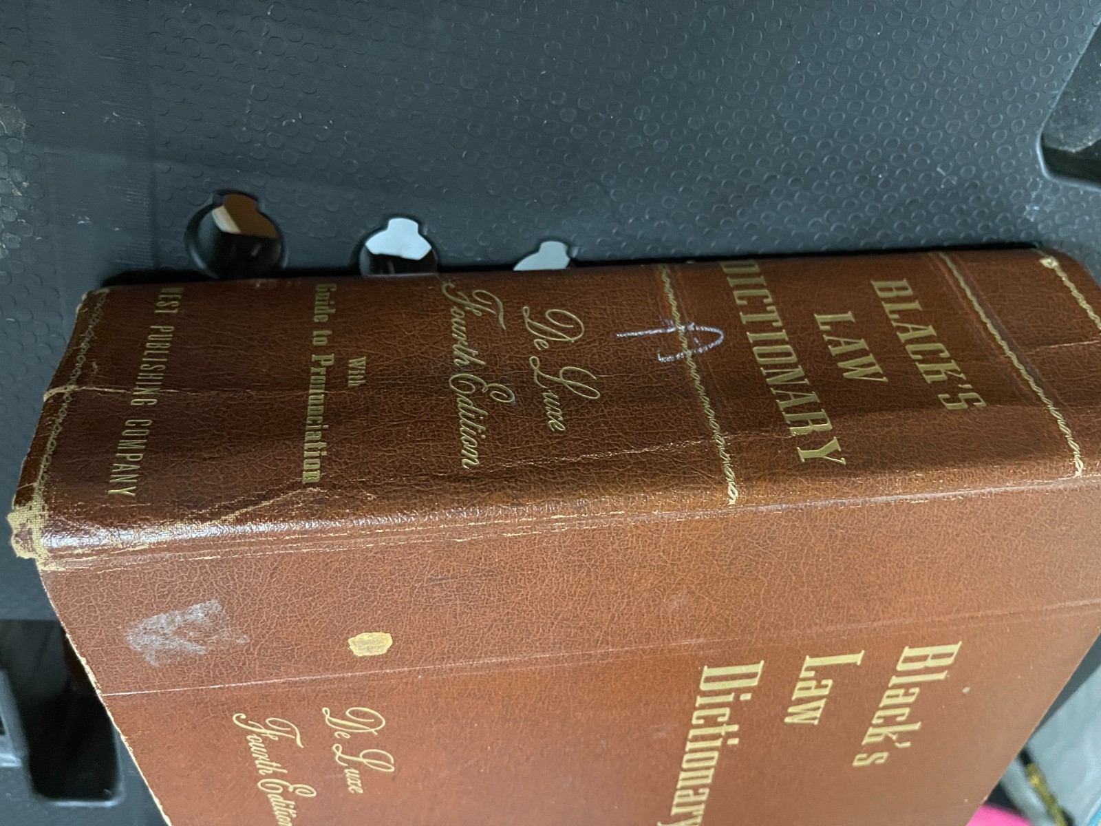 Black’s Law Dictionary De Luxe Indexed Tabbed Fourth 4th Edition 1951