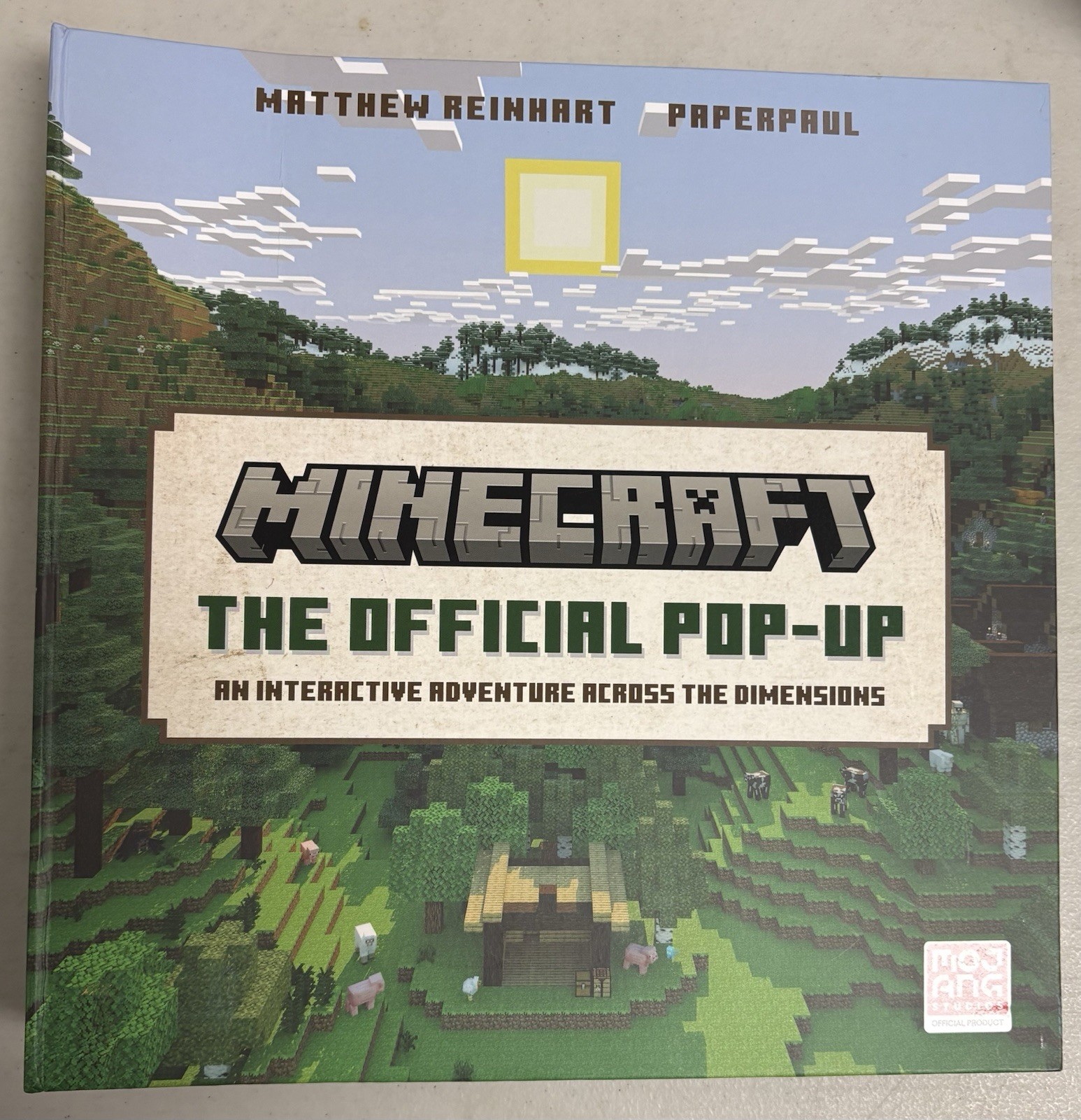 Minecraft: The Official Pop-Up by Matthew Reinhart: New