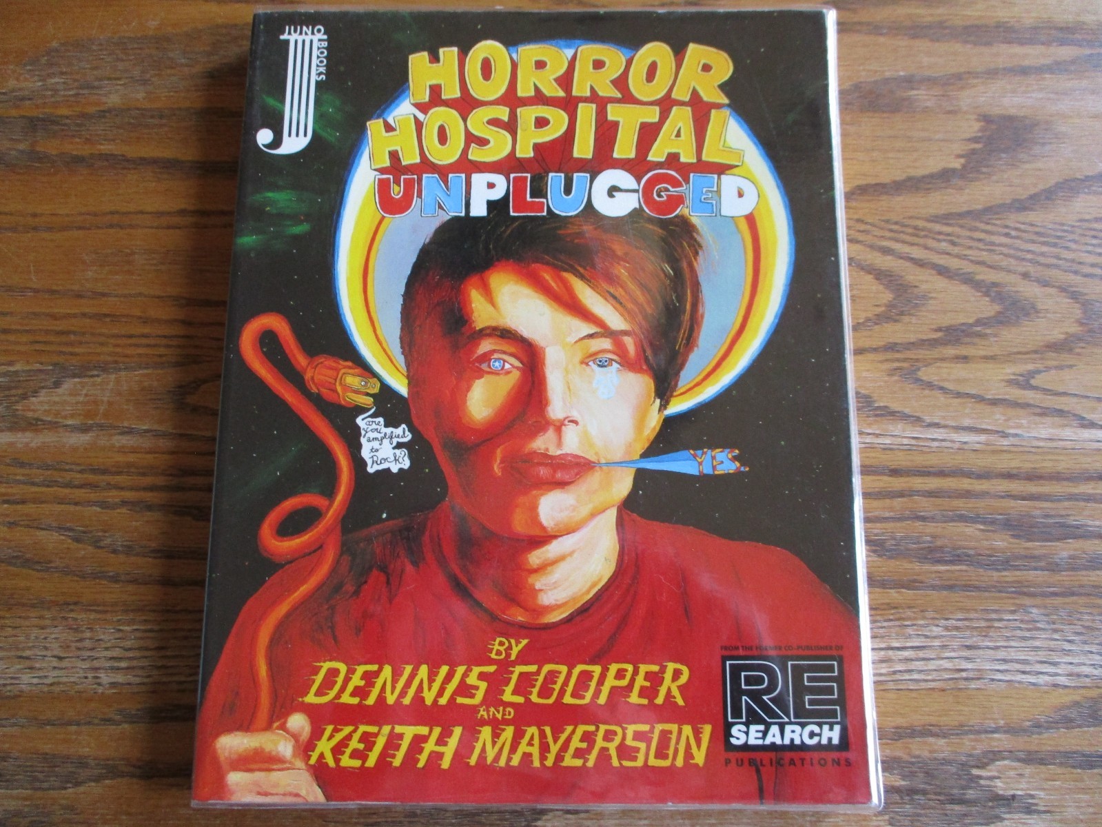 Horror Hospital: Unplugged, Keith Mayerson Dennis Cooper RE/Search, NEW in mylar