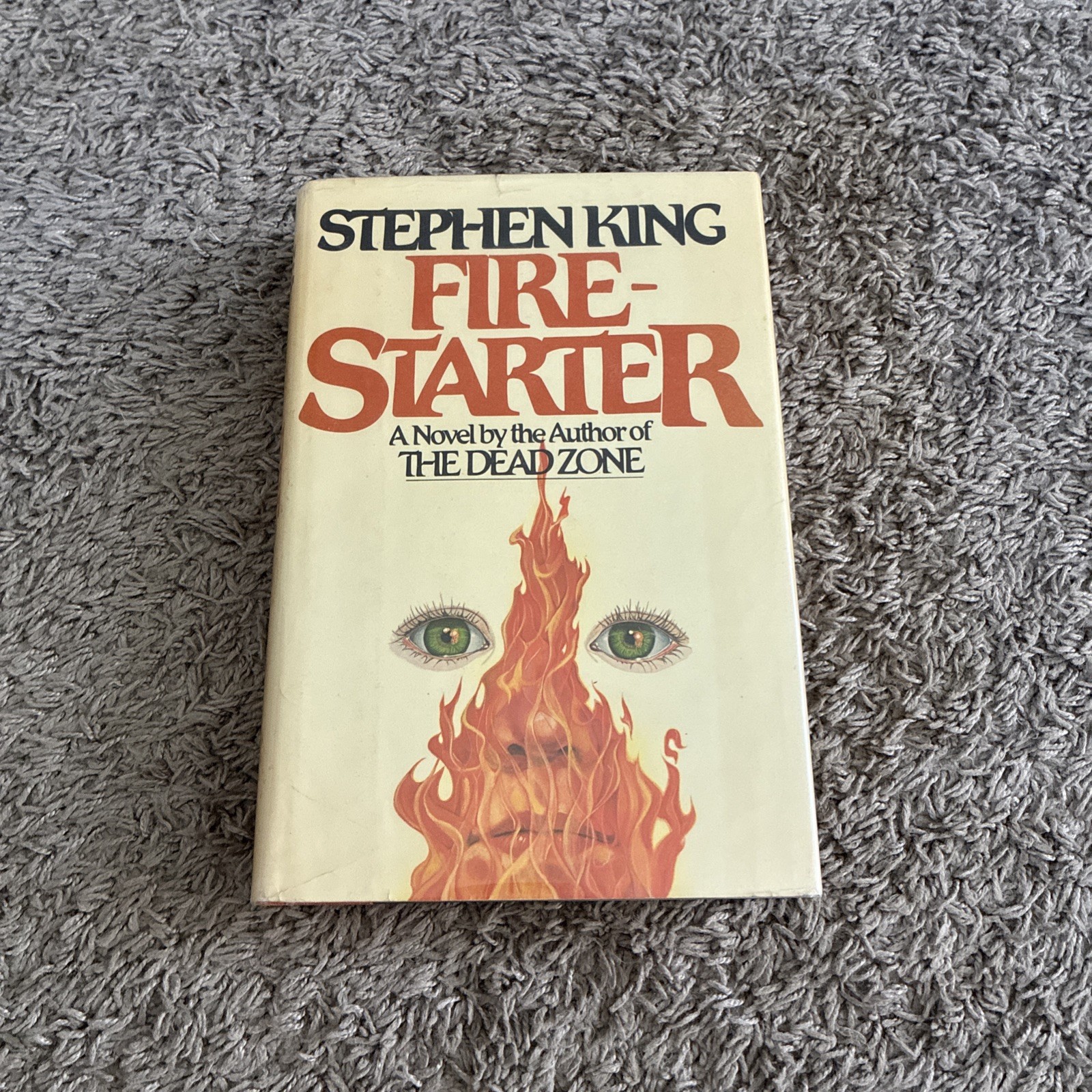 Firestarter Stephen King First Edition HCDJ 1980 Viking Press