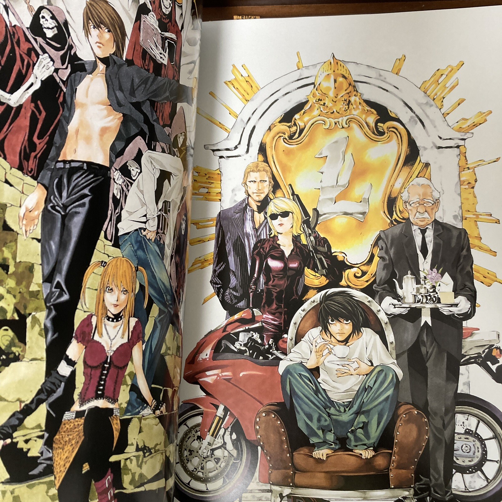 Takeshi Obata Art Book blanc et noir DEATH NOTE Hikaru no Go Illustration
