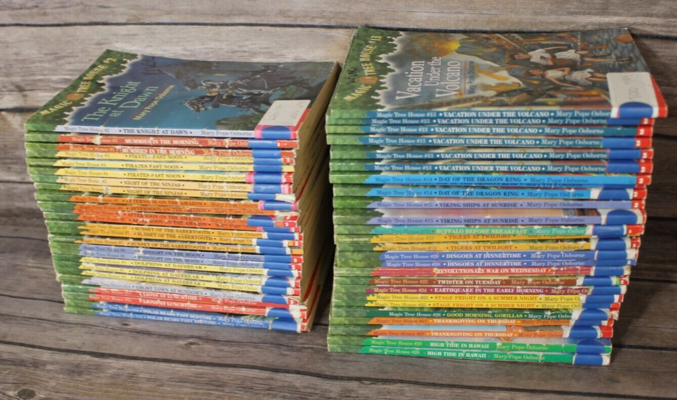 Magic Tree House Kids Books Create Your Own Set Paperback Chapter Books #2-#28