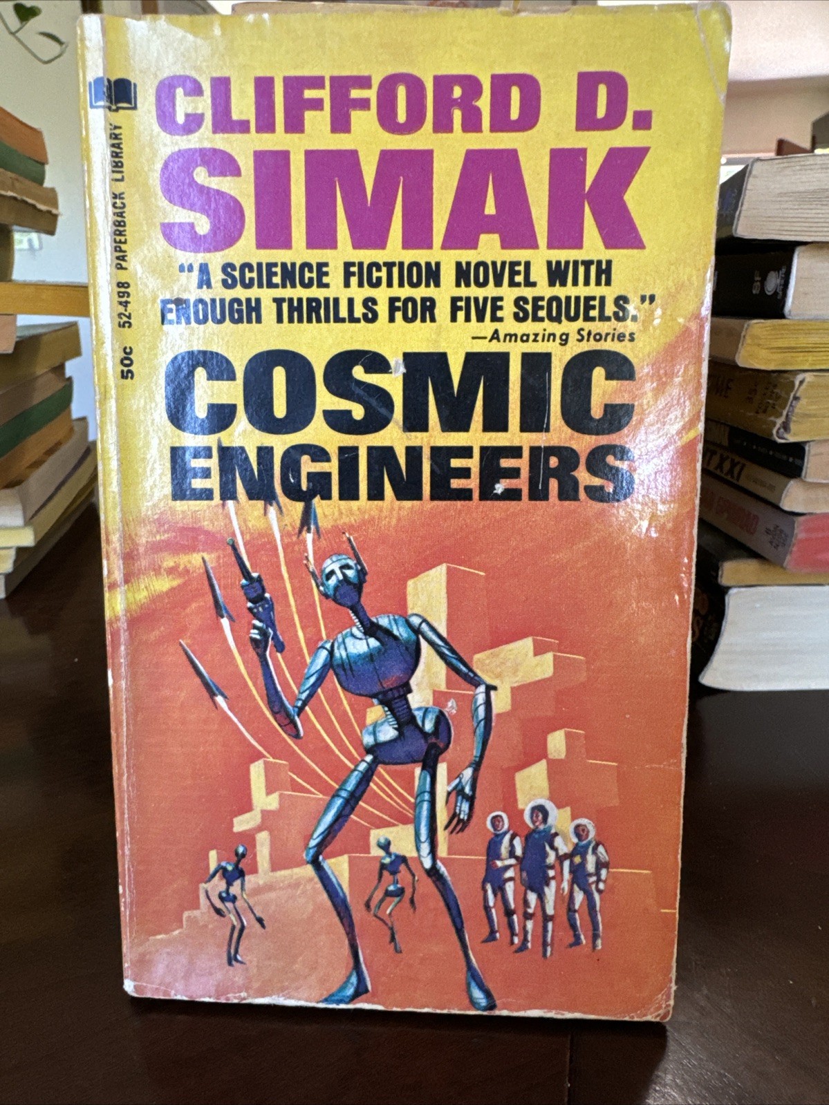 Vintage Sci Fi Paperback Books Lot of 73 Science Fiction Fantasy