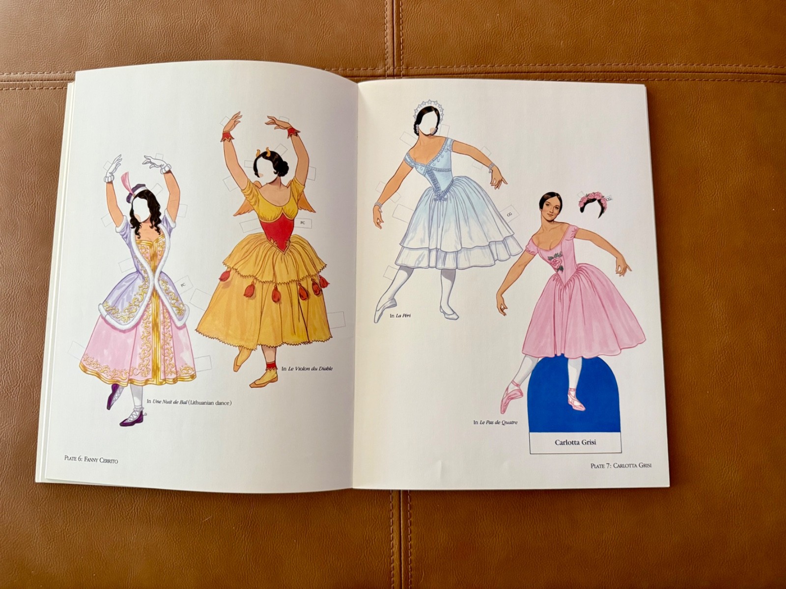 UNCUT Ballet Paper Dolls Lot 3, Tom Tierney, Ballets Russes, Pavlova, Nijinsky