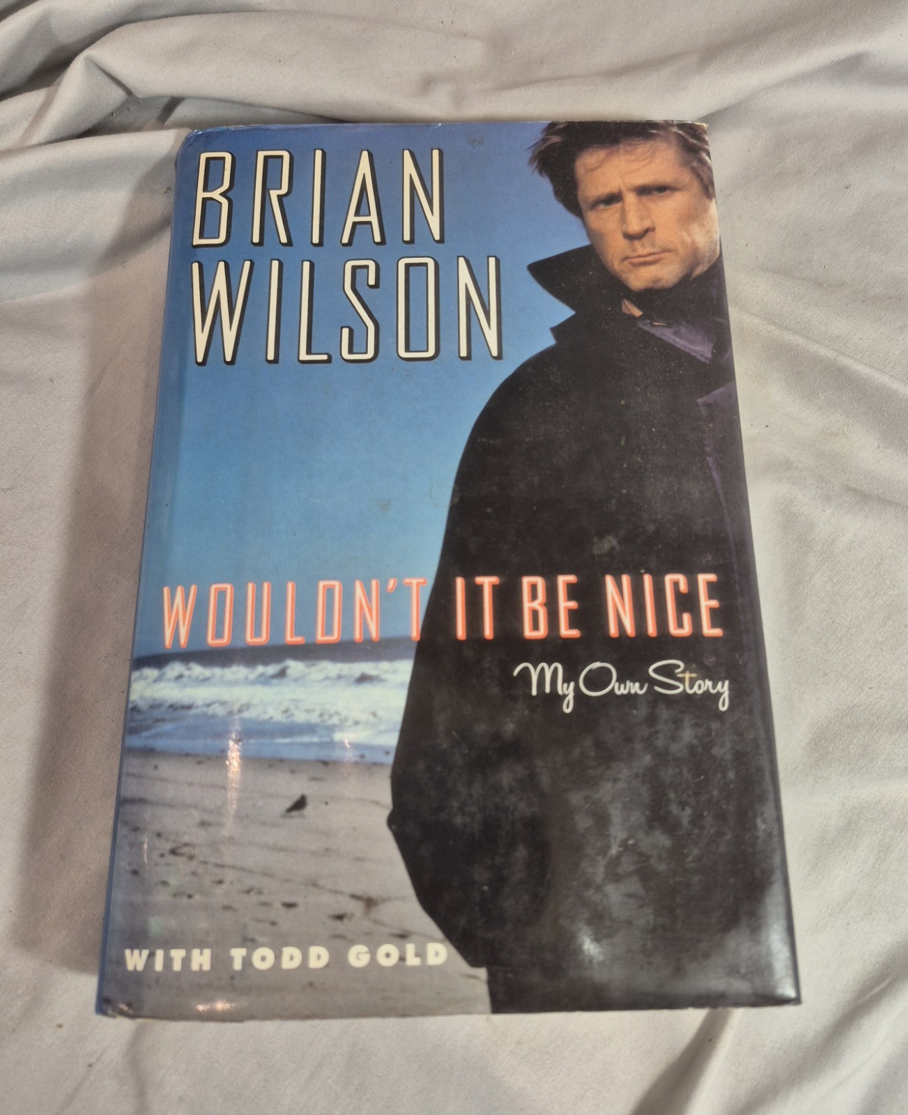 Brian Wilson True Signed 1st Ed Wouldn’t It Be Nice HC DJ 1991 w/ Affidavit Boys