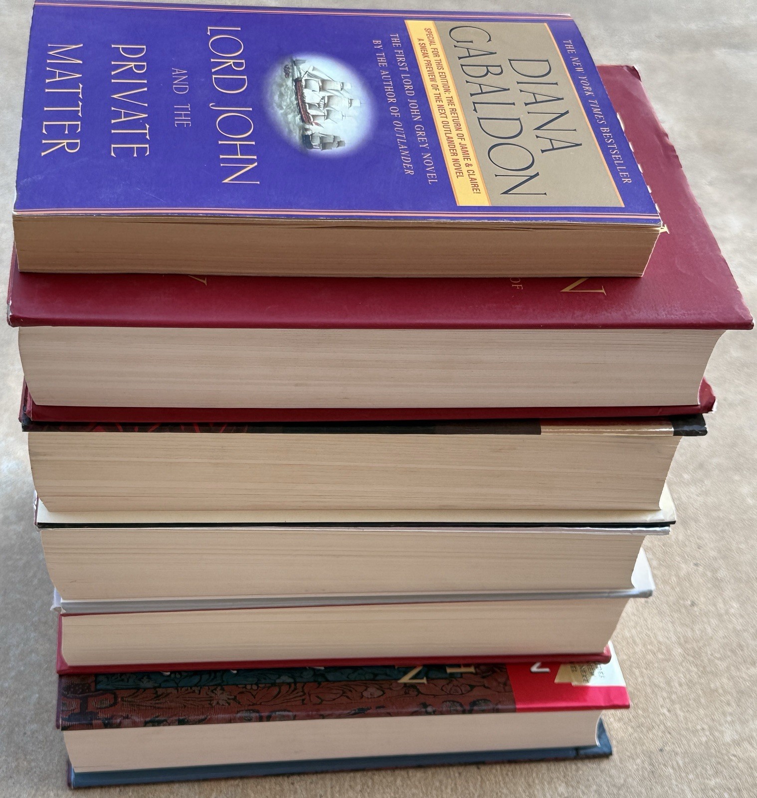 Diana Gabaldon Lot Of 6 Books 5 Hardcover & 1 Paperback – 2 Drums Of Autumn