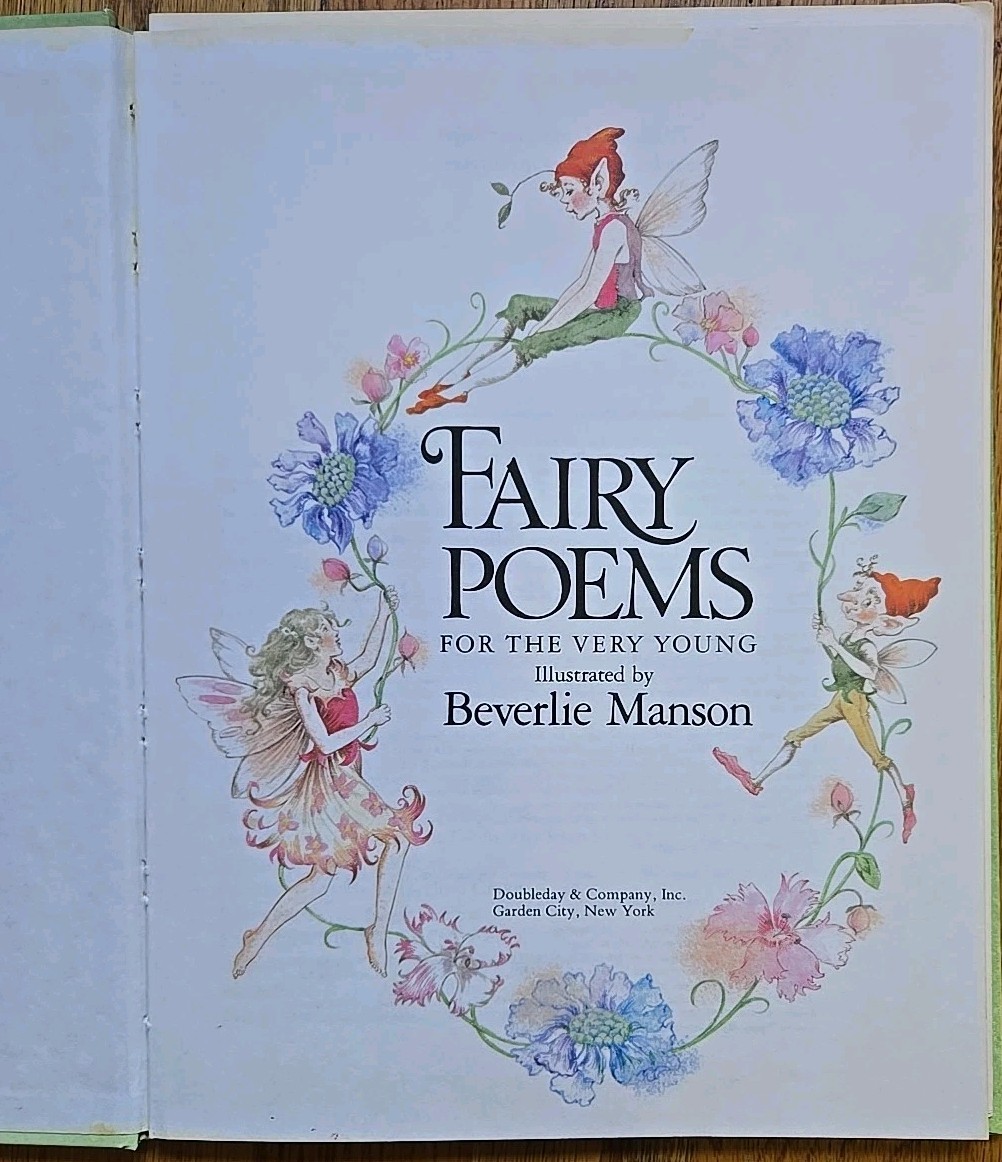 80s Magical Folklore Childrens Book Lot – Fairies, Poems, Goblin Tales, Magic &