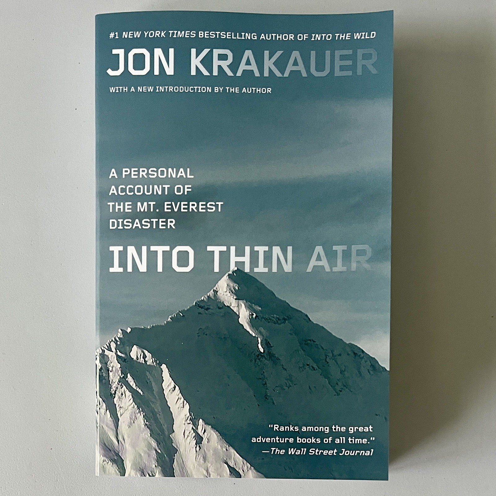 Signed 2026 Edition/30th Anniversary of Into Thin Air by Jon Krakauer