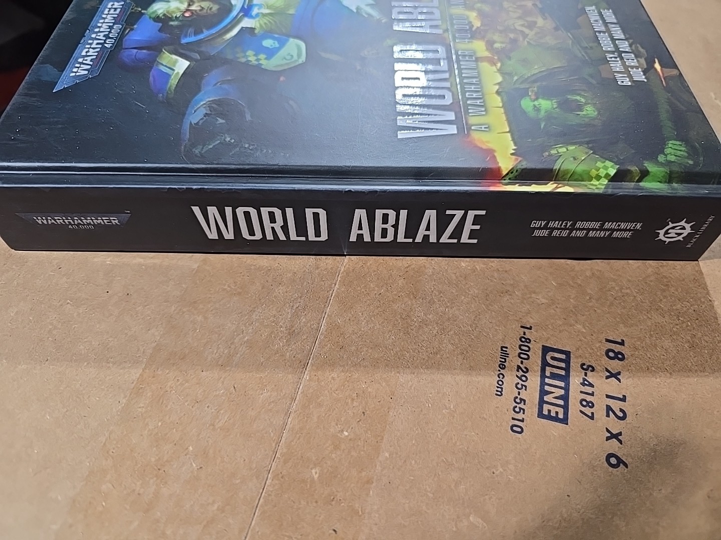 World Ablaze: A Warhammer 40,000 Anthology – New, Hardcover, Black Library