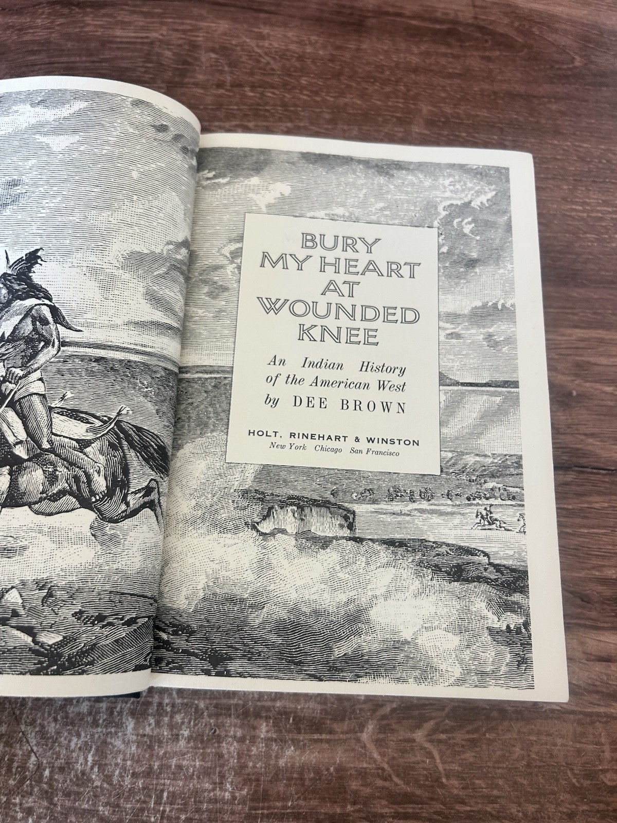 Bury My Heart at Wounded Knee by Dee Brown (1971 First Edition, 2nd Printing HC)