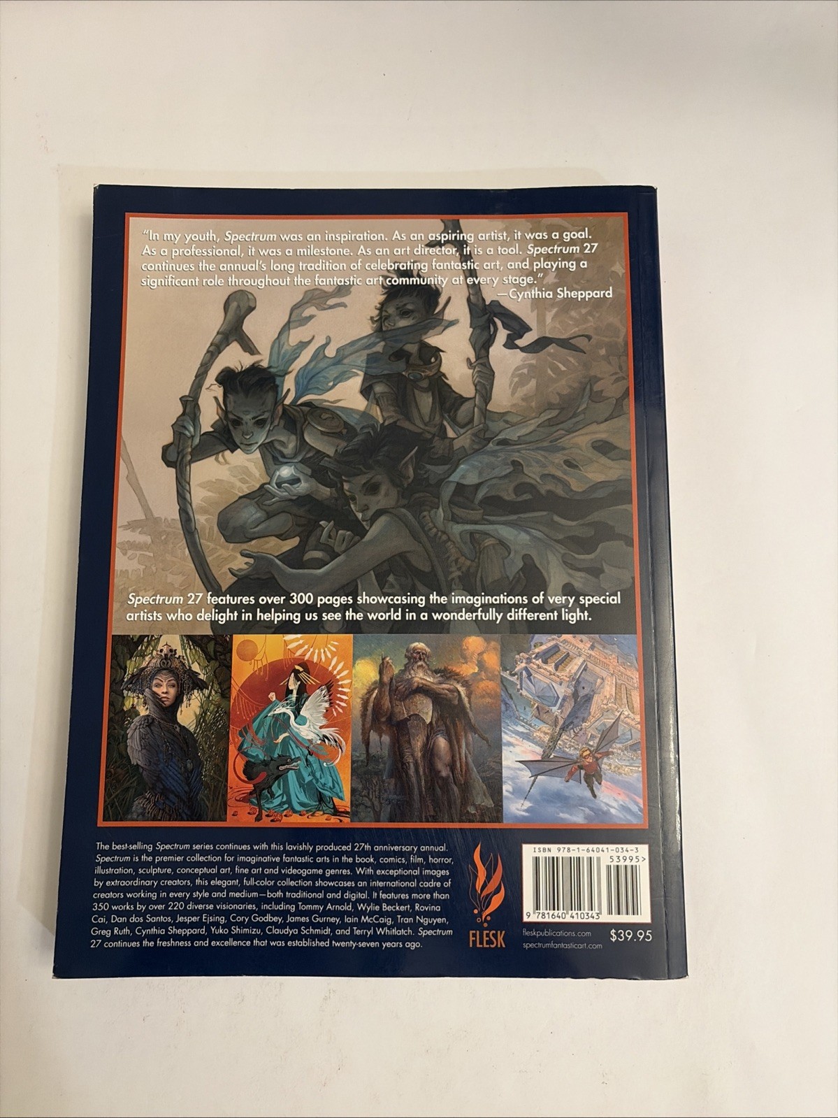 Spectrum 27: The Best in Contemporary Fantastic Art – paperback Flesk RARE