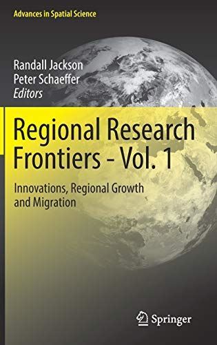 Regional Research Frontiers – Vol. 1: Innovations, Regional