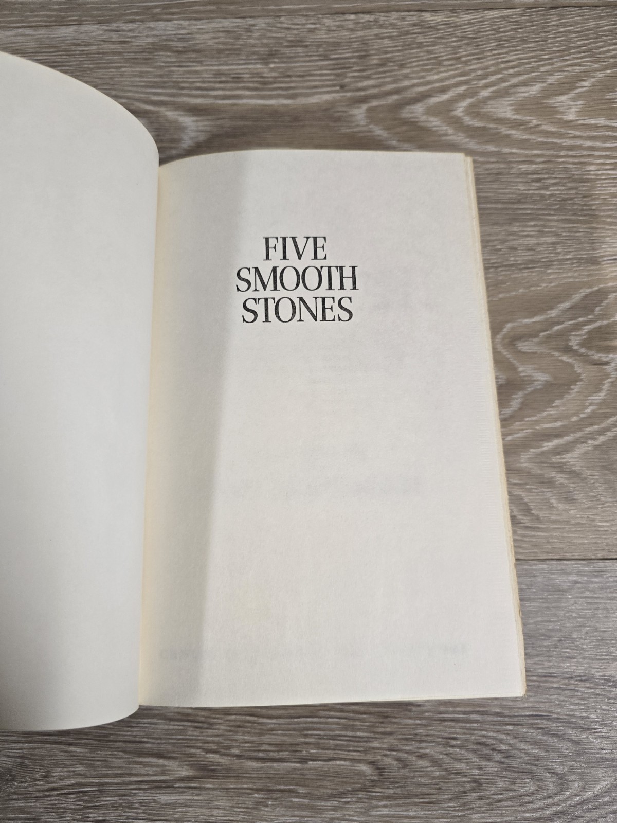 Five Smooth Stones by Ann Fairbairn 1st Edition (1966, Hardcover) HC
