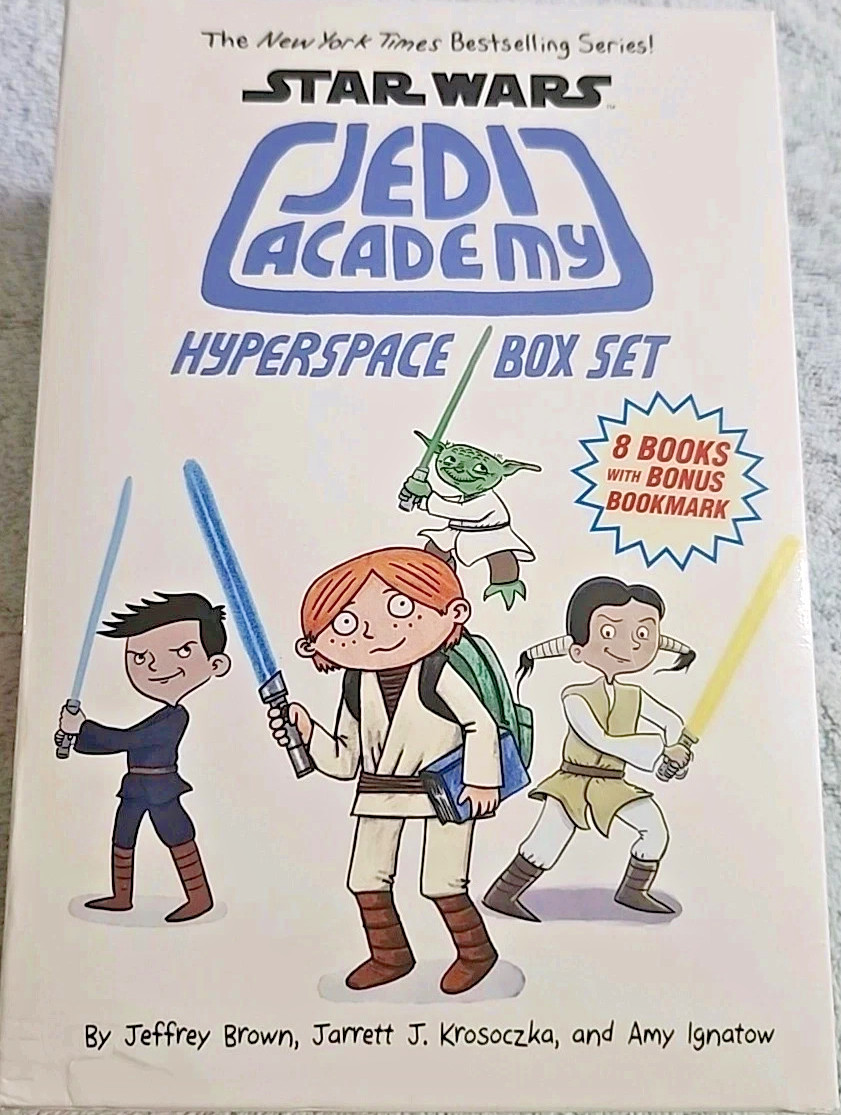 Star Wars Jedi Academy Series Scholastic Hyperspace Pb Boxed, 8 Book Set