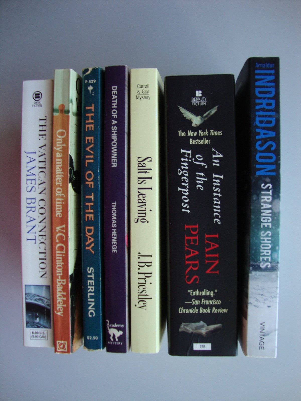 7 new EUROPE murder mysteries OSLO, VENICE, ICELAND, ENGLAND paperback book RARE