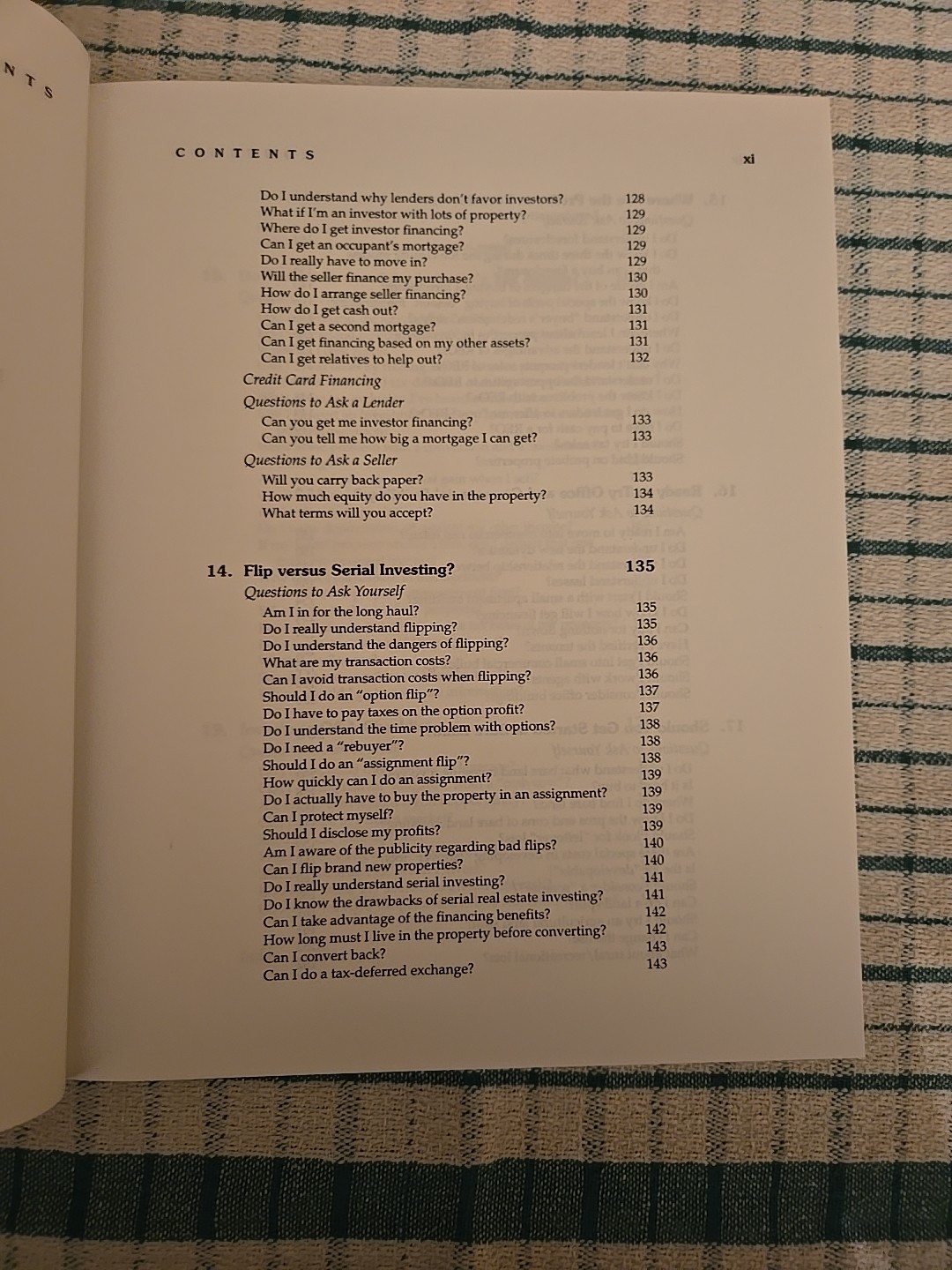 Real Estate Investor’s Checklist by Robert Irwin (2006, Perfect)