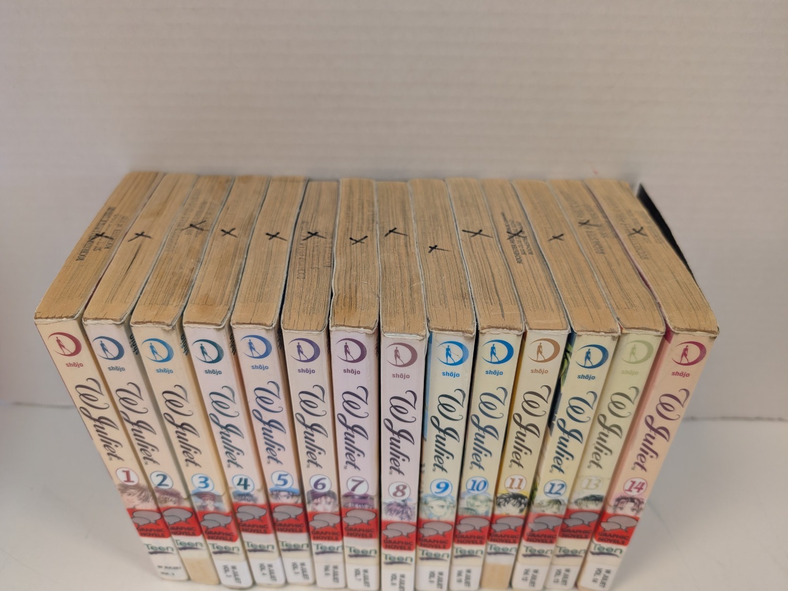 W JULIET Complete Set Vol. 1-14 by Emura, English Manga, Viz Media