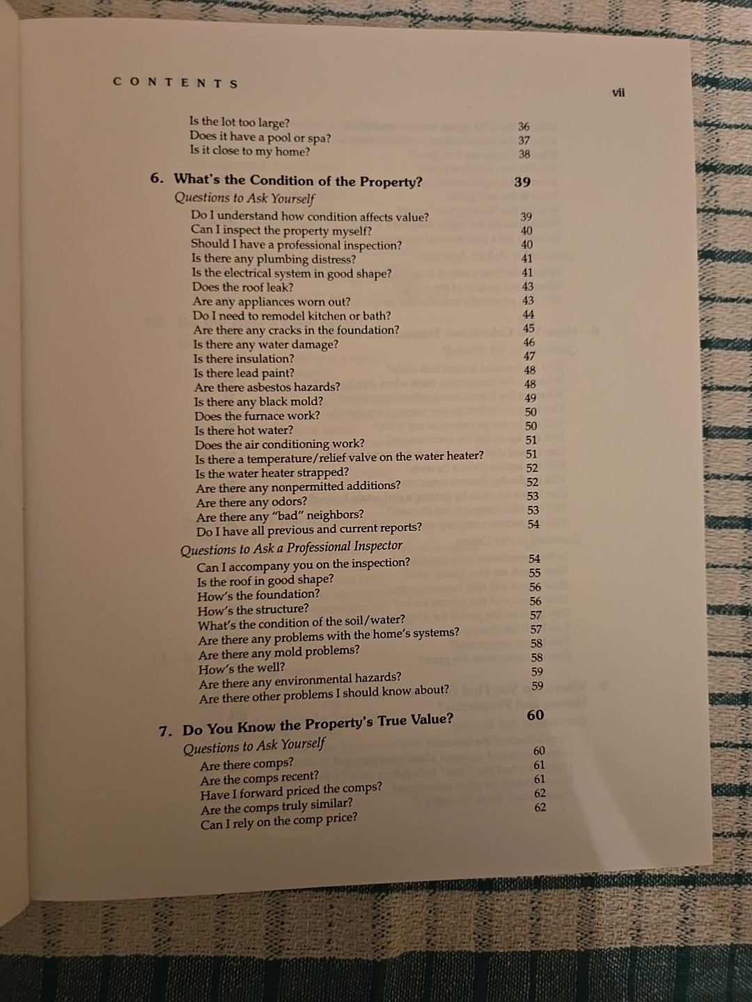Real Estate Investor’s Checklist by Robert Irwin (2006, Perfect)