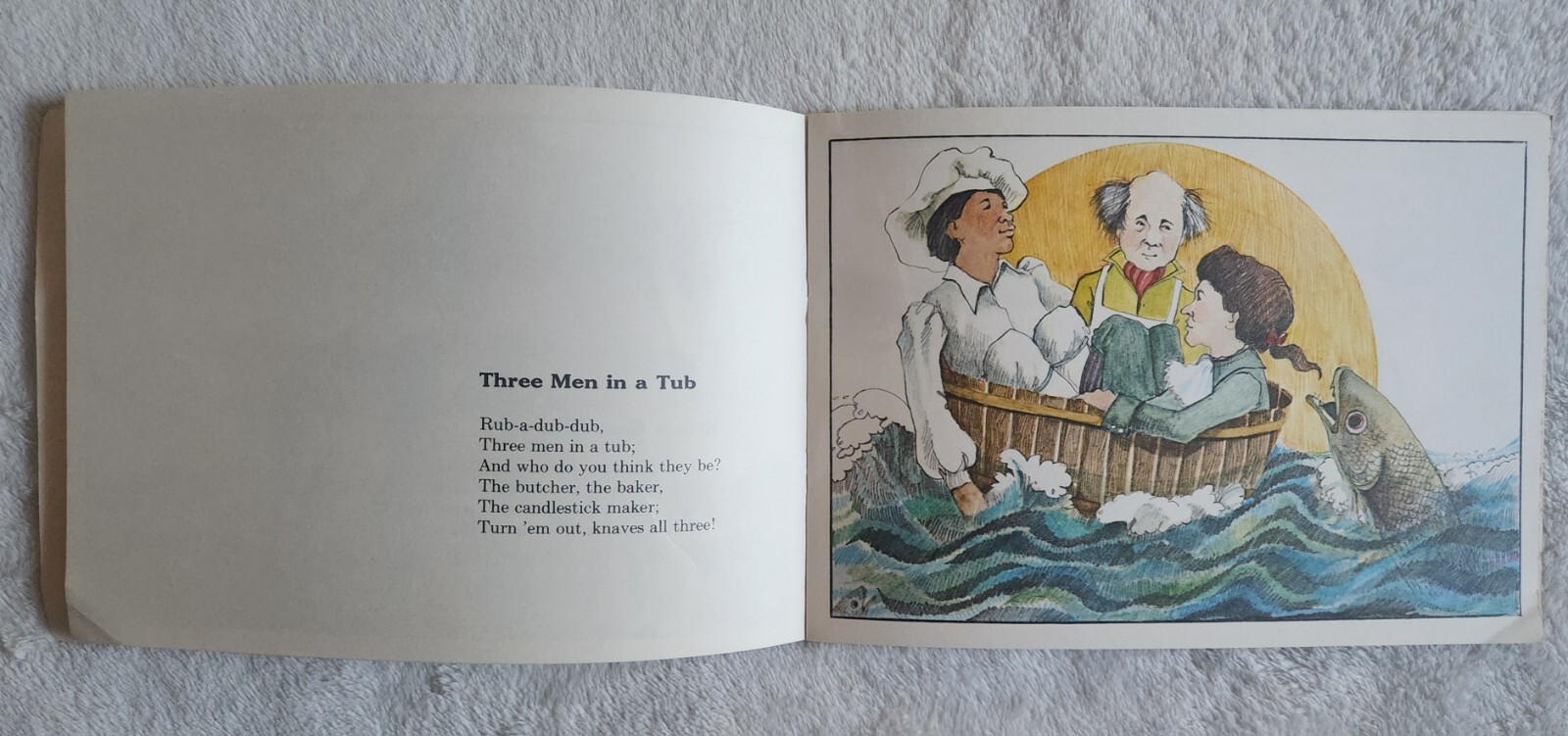 The Highlights Book Of Nursery Rhymes 1974 Paperback Illustrated By Anthony Rao