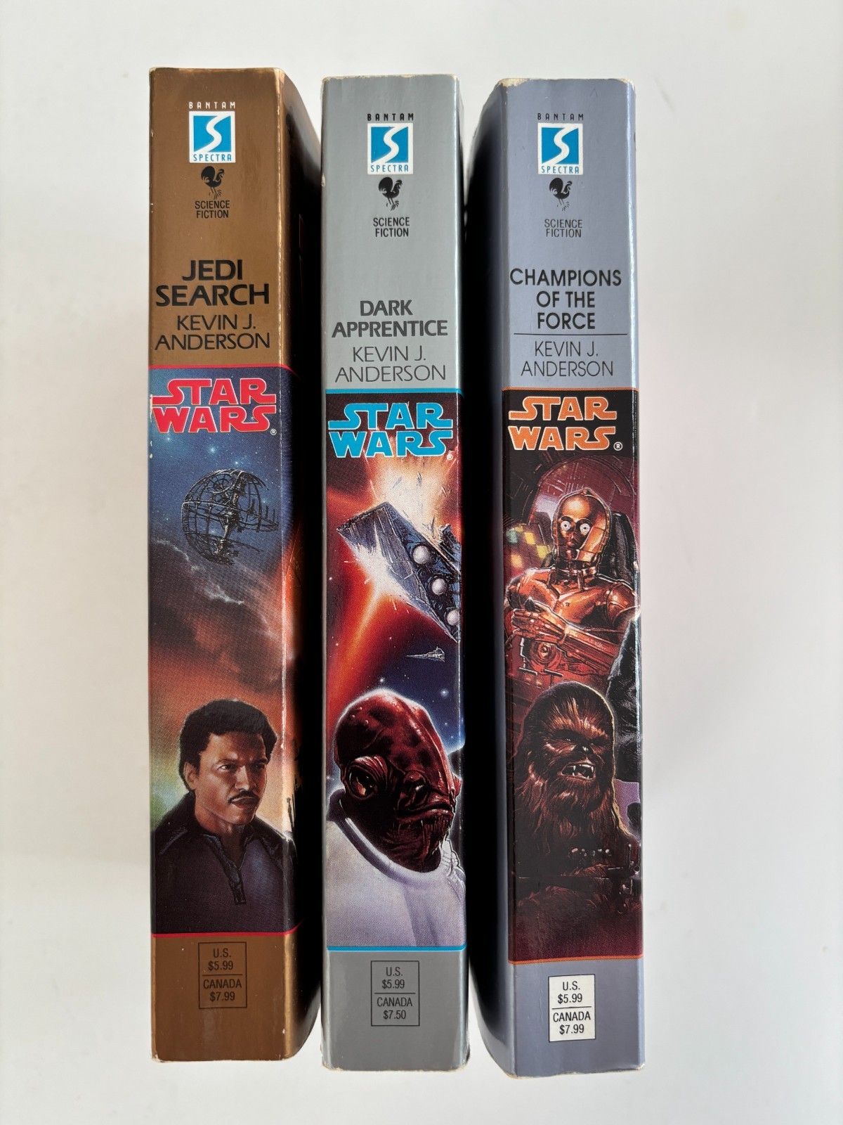 Star Wars The Jedi Academy Trilogy 1-3 Jedi Search Dark Apprentice Champions