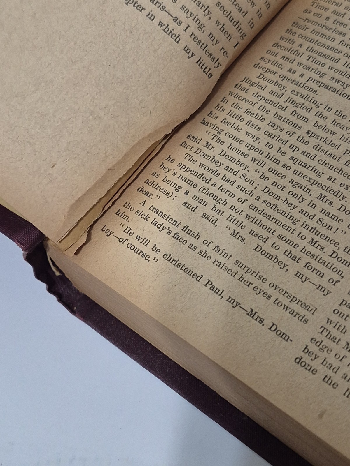 Dombey And Son Charles Dickens (Arlington Edition) Antique Book