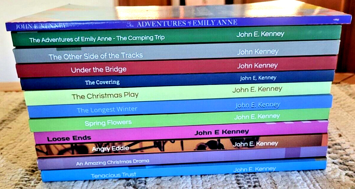 The Adventures of Emily Anne Series by John E. Kenney, Books 1-12, Like New