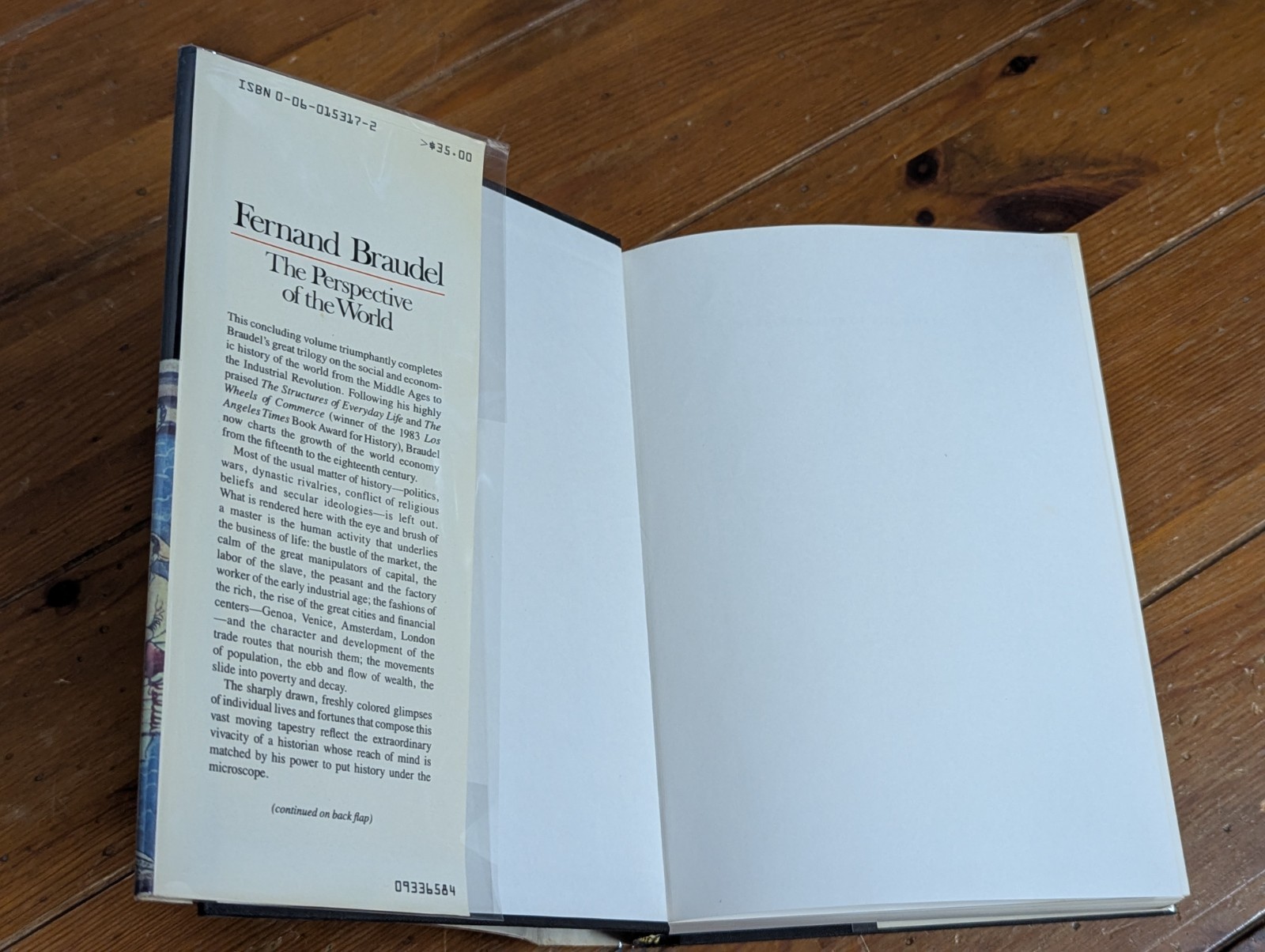 Fernand Braudel Civilization & Capitalism 15th – 18th Century 1979 HCDJ 1st/1st