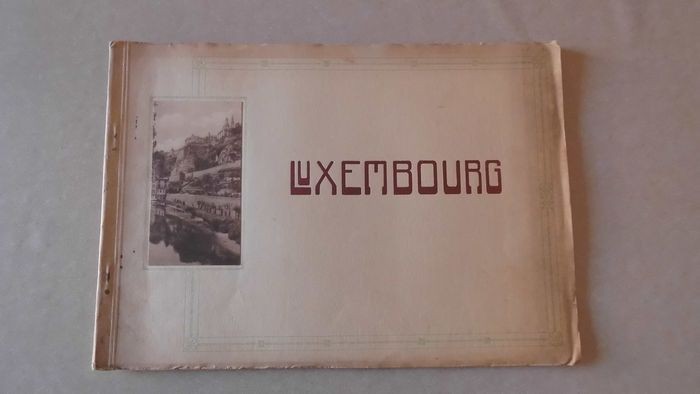 Luxembourg Album ca. 30x21cm 16 Abbildungen unbekannt: