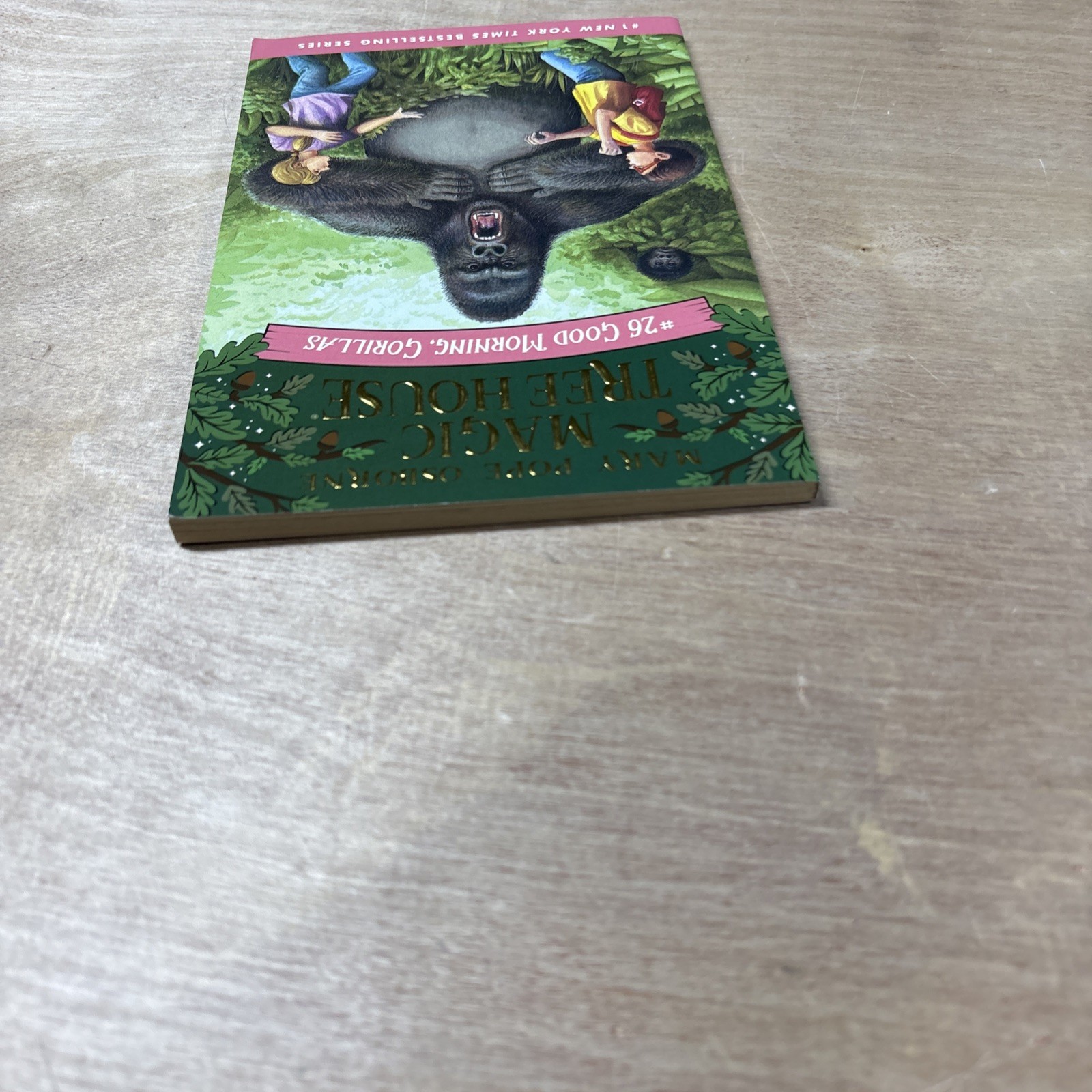 Good Morning, Gorillas by Mary Pope Osborne (2002, Mass Market)