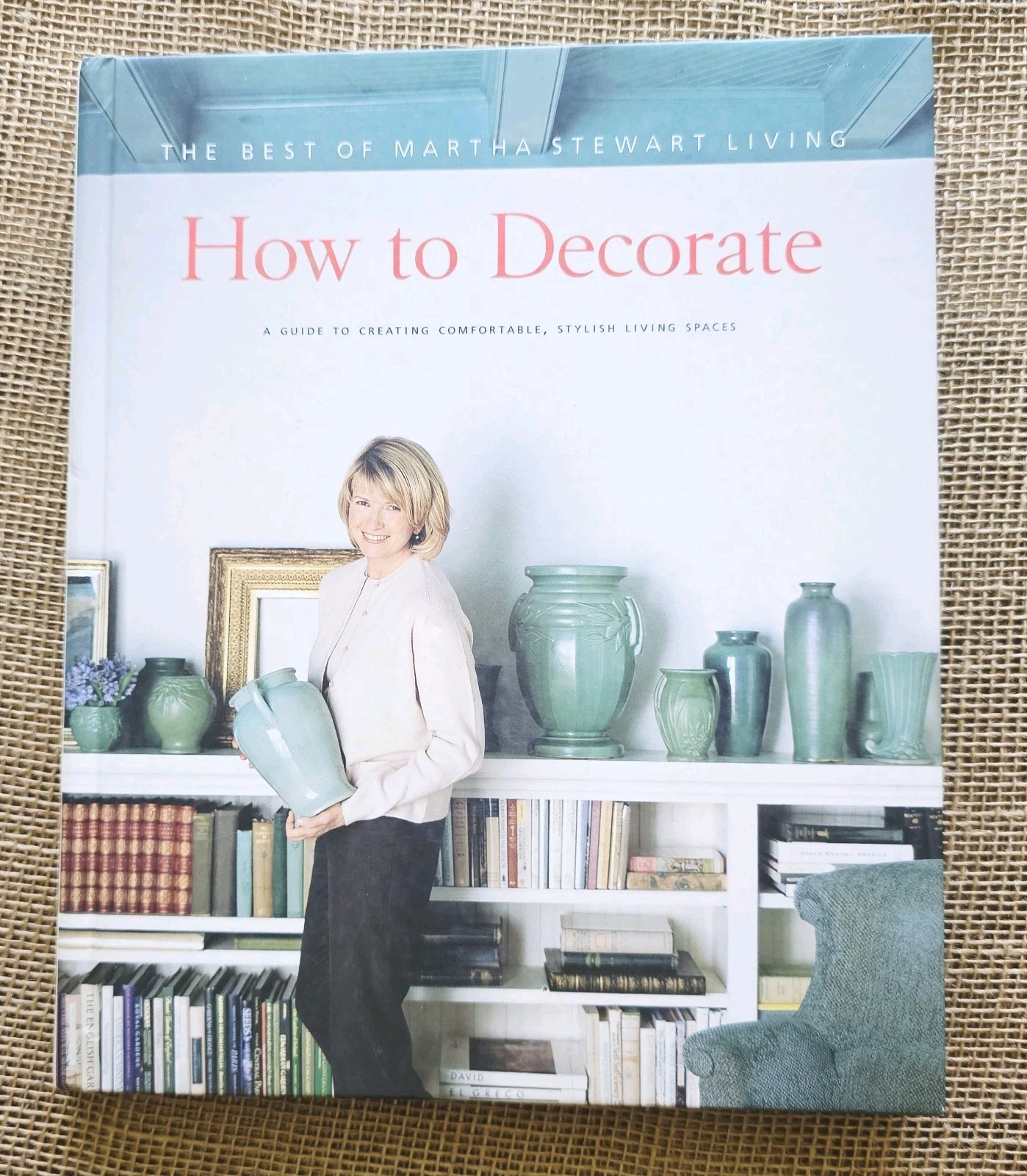 1996 The Best Of Martha Stewart Living How To Decorate HB Book 11.5″x9.25″