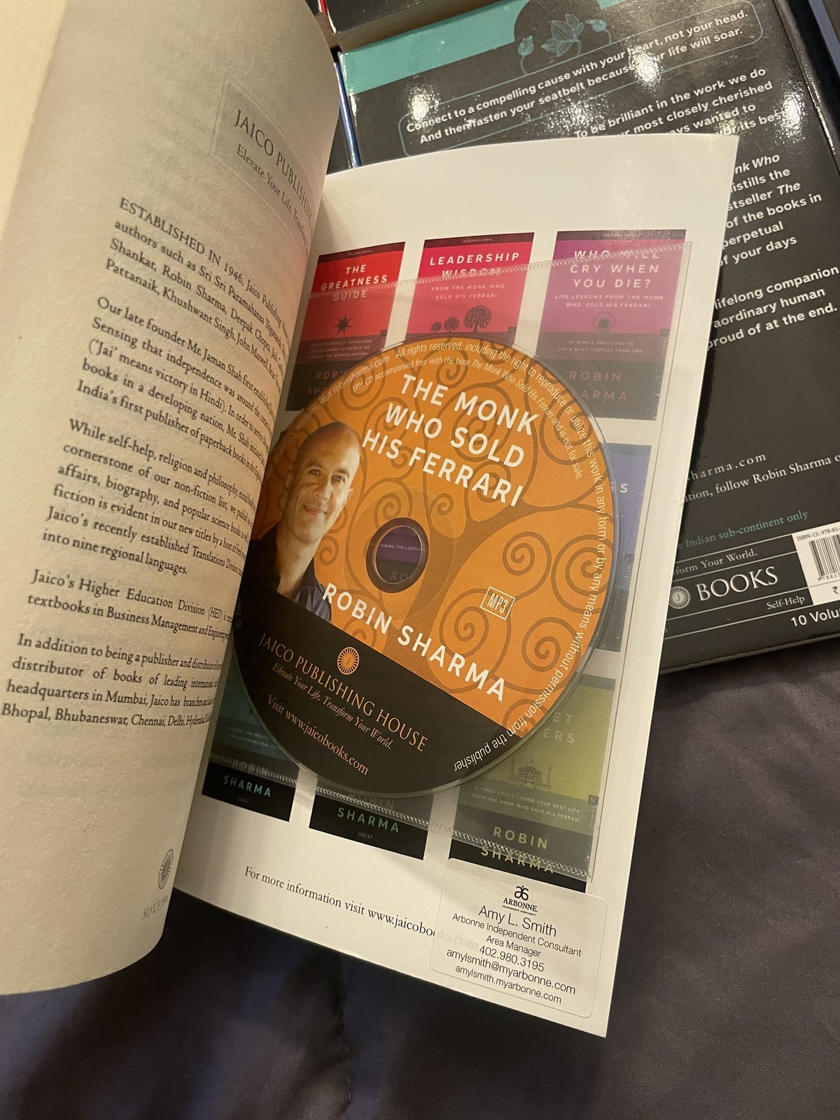 Robin Sharma Collector’s Edition 10 Volume Pack The Monk Who Sold His Ferrari