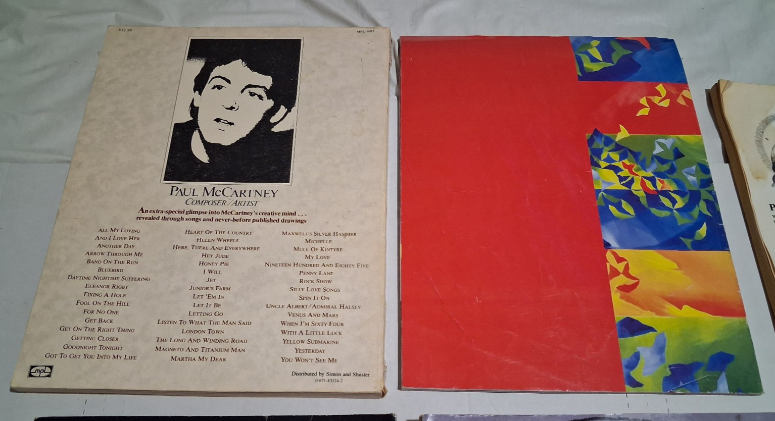 Vintage Beatles Book Lot,Beatlemania,Discography,George Martin,Paul McCartney