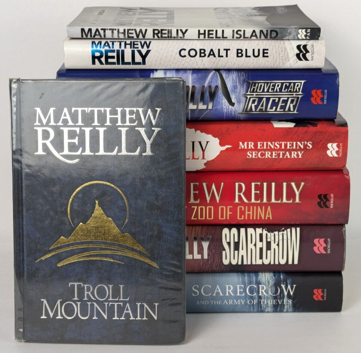 Matthew Reilly x 8 Hover Car Racer Scarecrow Cobalt Blue Great Zoo of China