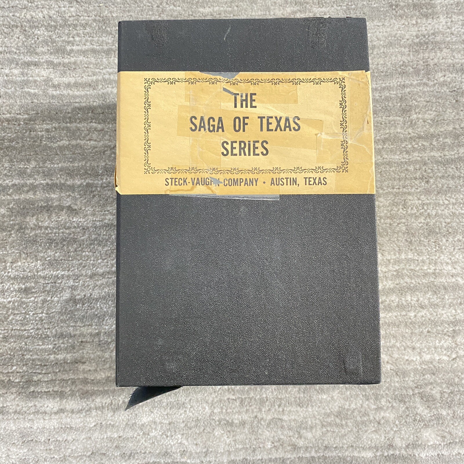The Saga of Texas Series 1965 Steck-Vaughn Set (Missing 1 Volume) Signed Texana