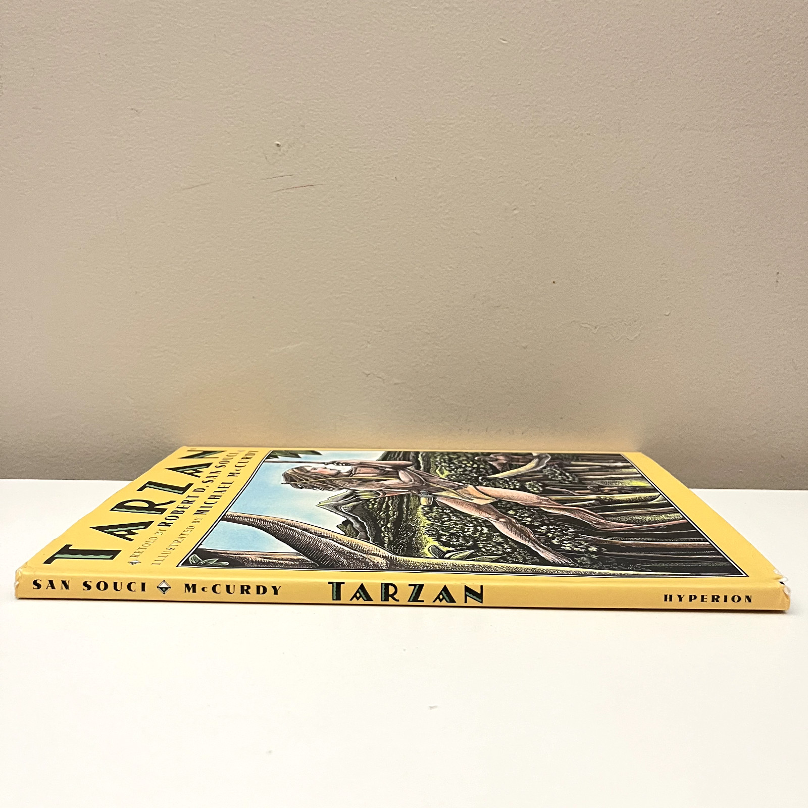 Tarzan by Robert D. San Souci 1999 Hardcover DJ Illustrated by Michael McCurdy