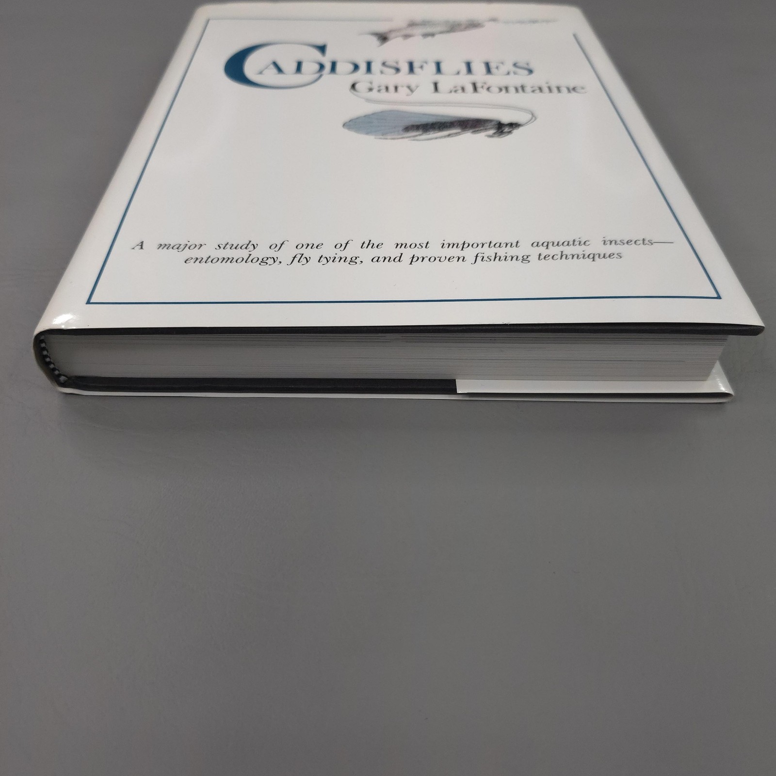 CADDISFLIES GARY LAFONTAINE HARDCOVER BOOK FLY TYING FISHING ENTOMOLOGY