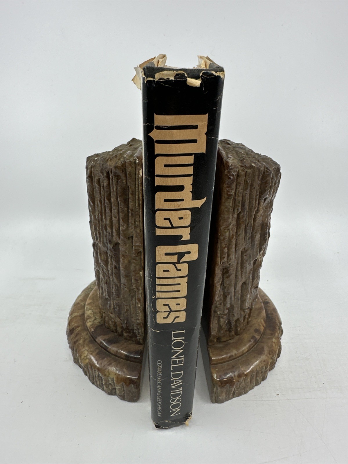 Lionel Davidson Murder Games 1st US 1978 HC DJ Gold Dagger (AD-2)