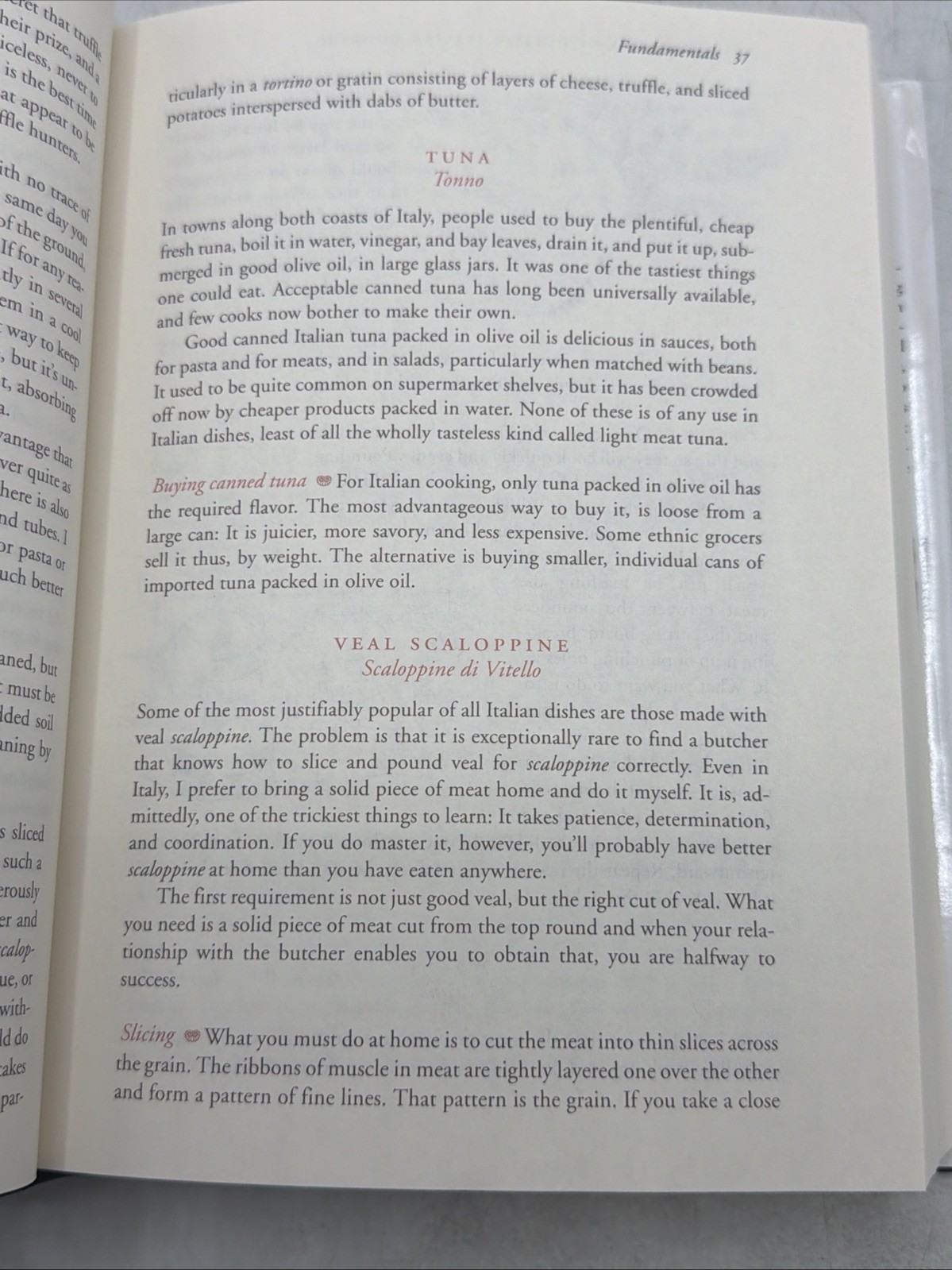 Essentials of Classic Italian Cooking by Marcella Hazan 1993 Cookbook : VeryGood