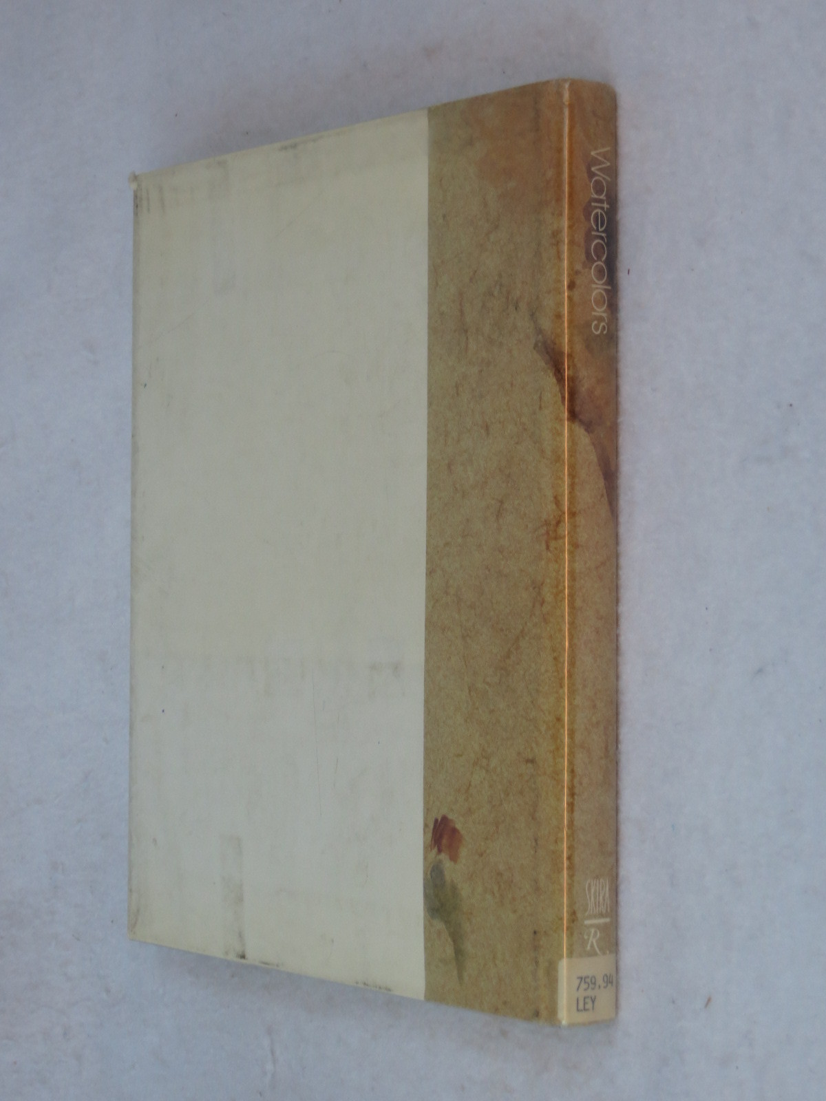 Jean Leymarie WATERCOLORS FROM DURER TO BALTHUS Skira 1984