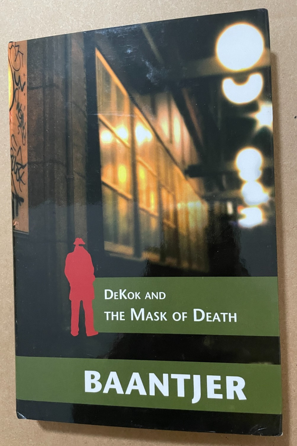 DeKok and The Mask of Death by Baantjer HC 1st 1st Speck Press 2009 Like New