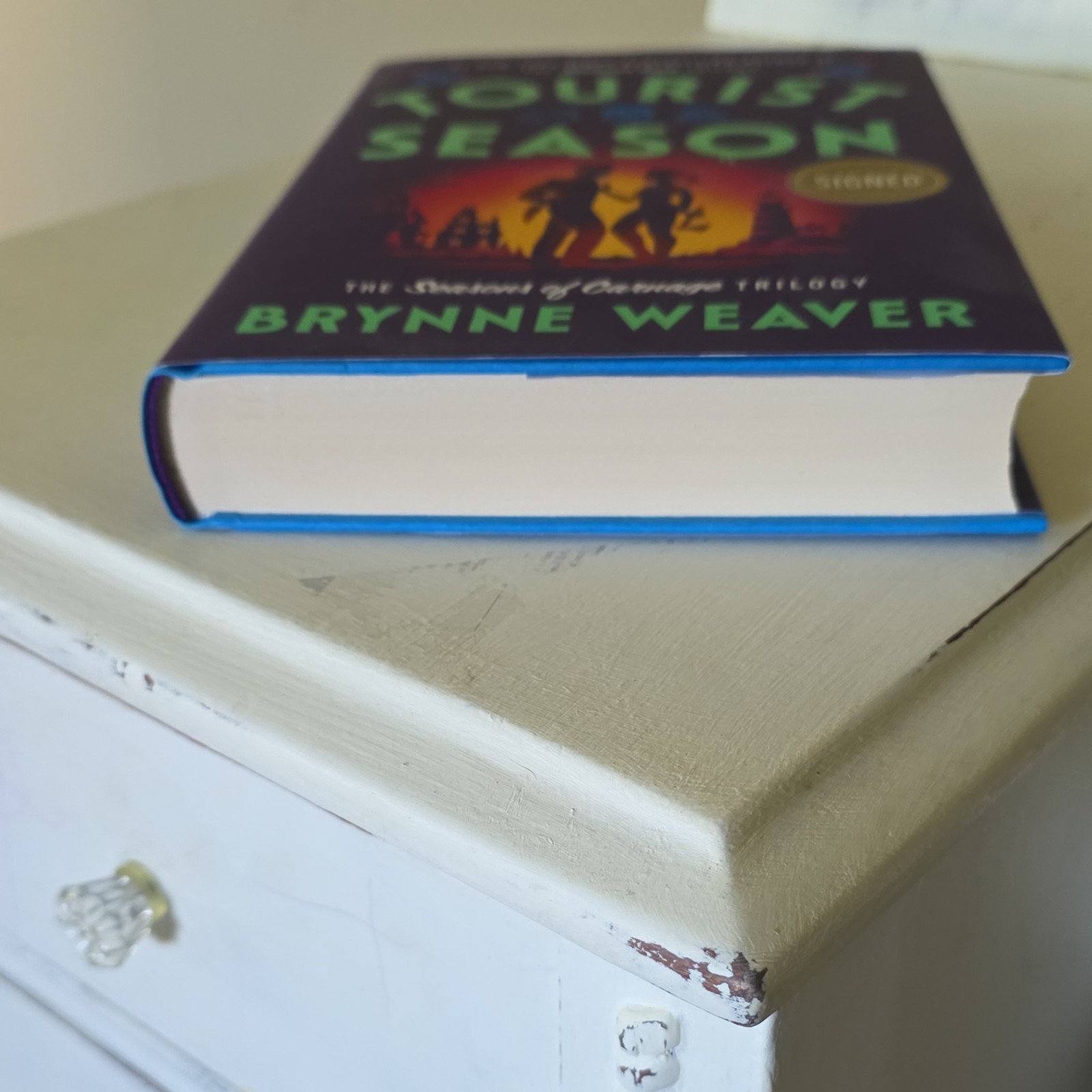 Brynne Weaver Tourist Season Signed Hardcover Seasons of Carnage Fiction