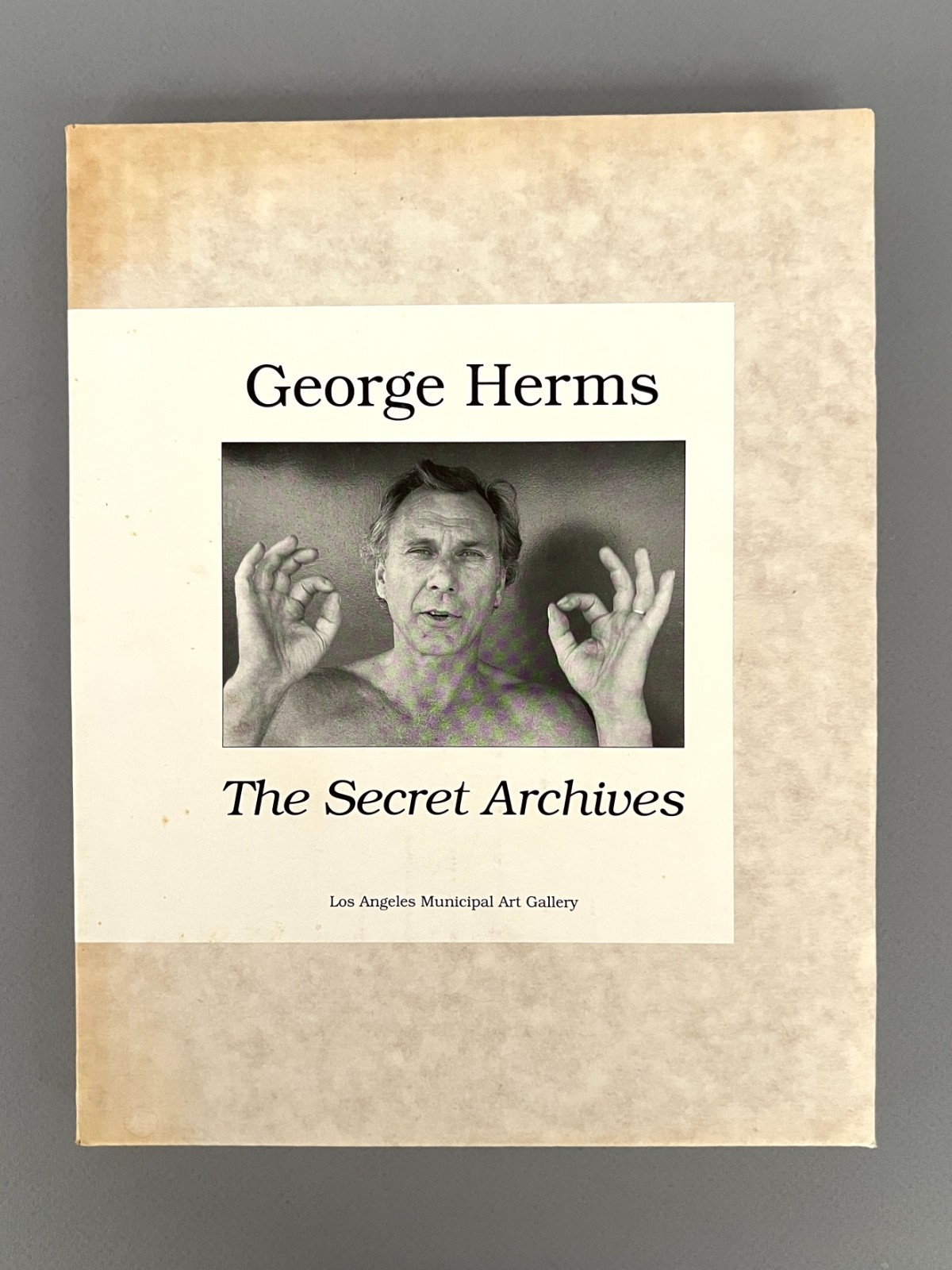 GEORGE HERMS Los Angeles Municipal Art Gallery THE SECRET ARCHIVES Portfolio ’92