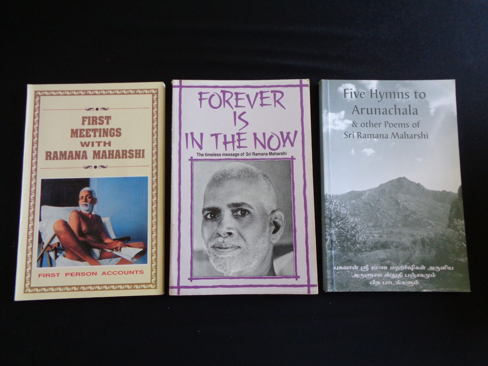 First Meetings with Sri Ramana Maharshi First Person Accounts Spiritual Nataraja