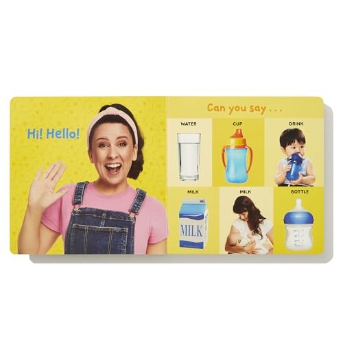 Ms Rachel’s 100 Essential First Words Board Book for Babies and Toddlers