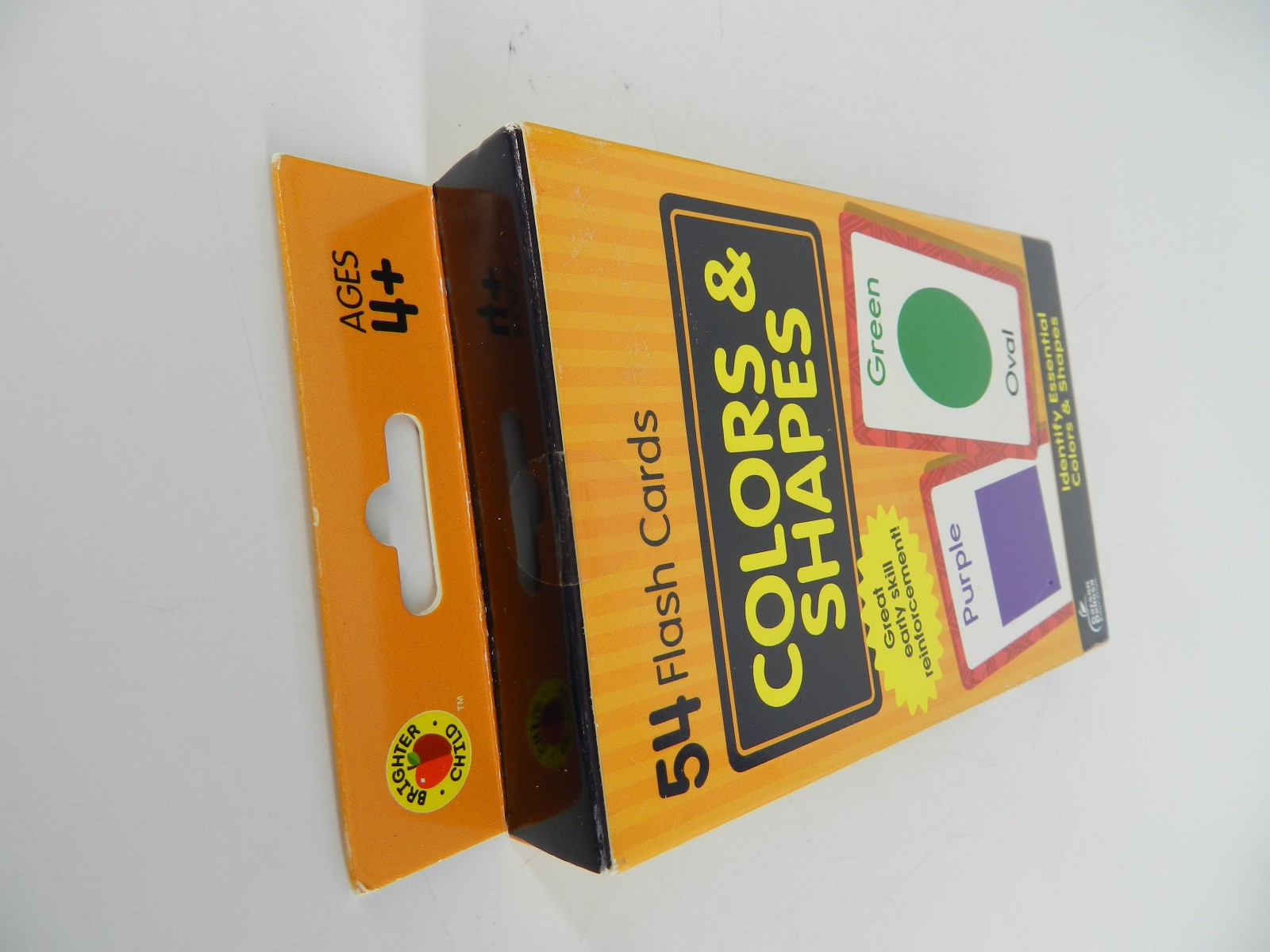 Colors and Shapes by Brighter Child (2006, Cards,Flash Cards) Sealed/New