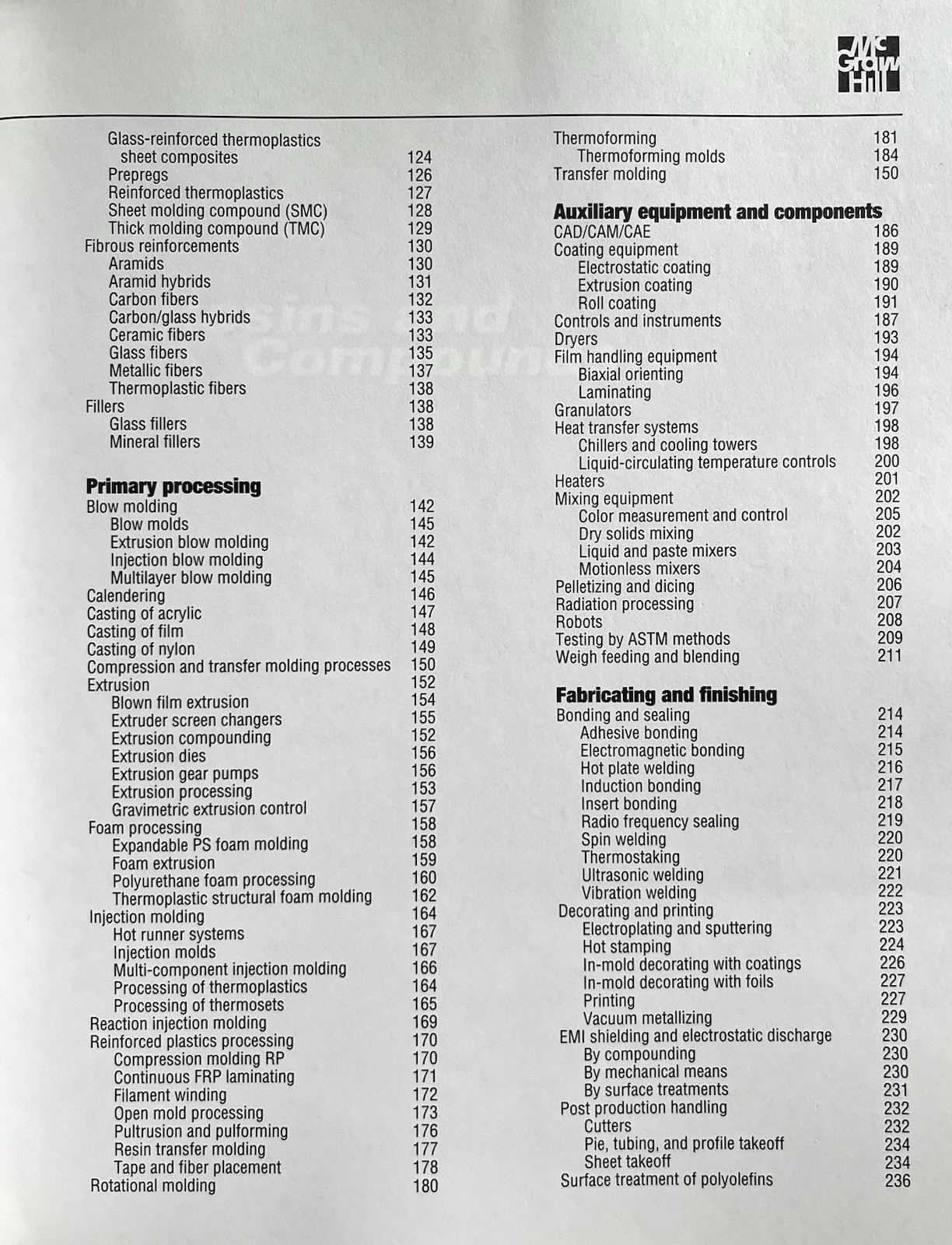 Modern Plastics Magazine Encyclopedia Handbook HC 1994 Illustrated