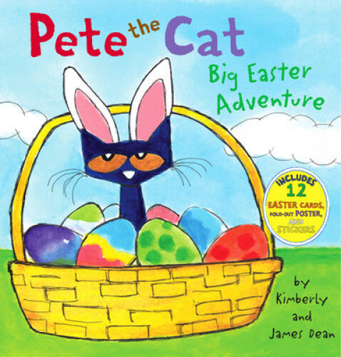 Pete the Cat: Big Easter Adventure – Hardcover By Dean, James – GOOD